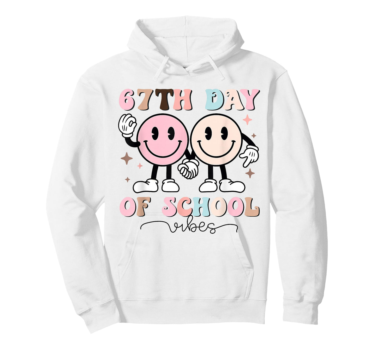 67th Day of School Vibes Teachers Students Six Seven 67 Meme T-Shirt