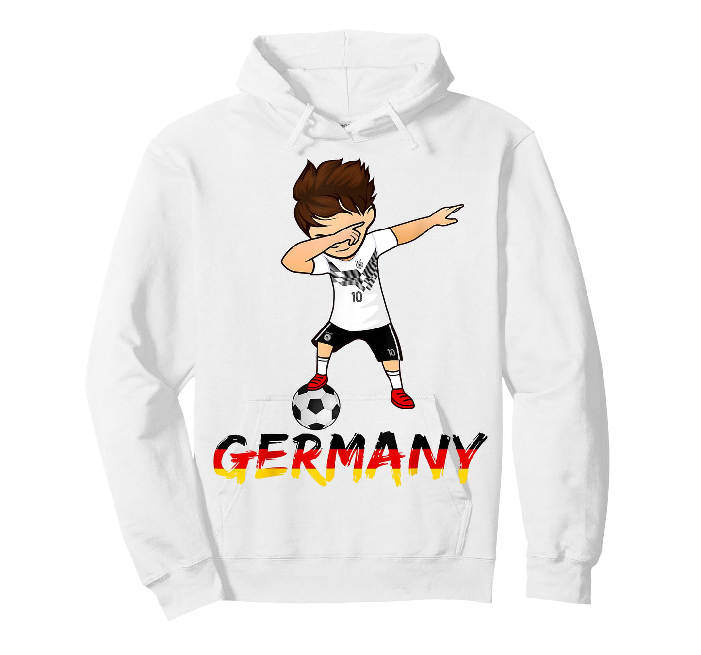 Dabbing Germany Soccer T-Shirt Boys German Football Kit Tee