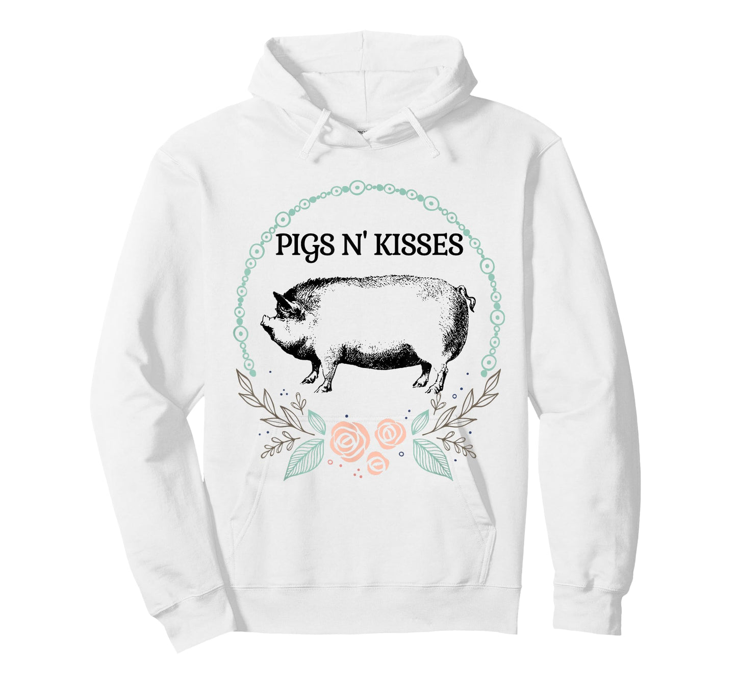 Cute Pot Belly Pig Shirt-Pigs N Kisses Pig Lovers Gifts T-Shirt
