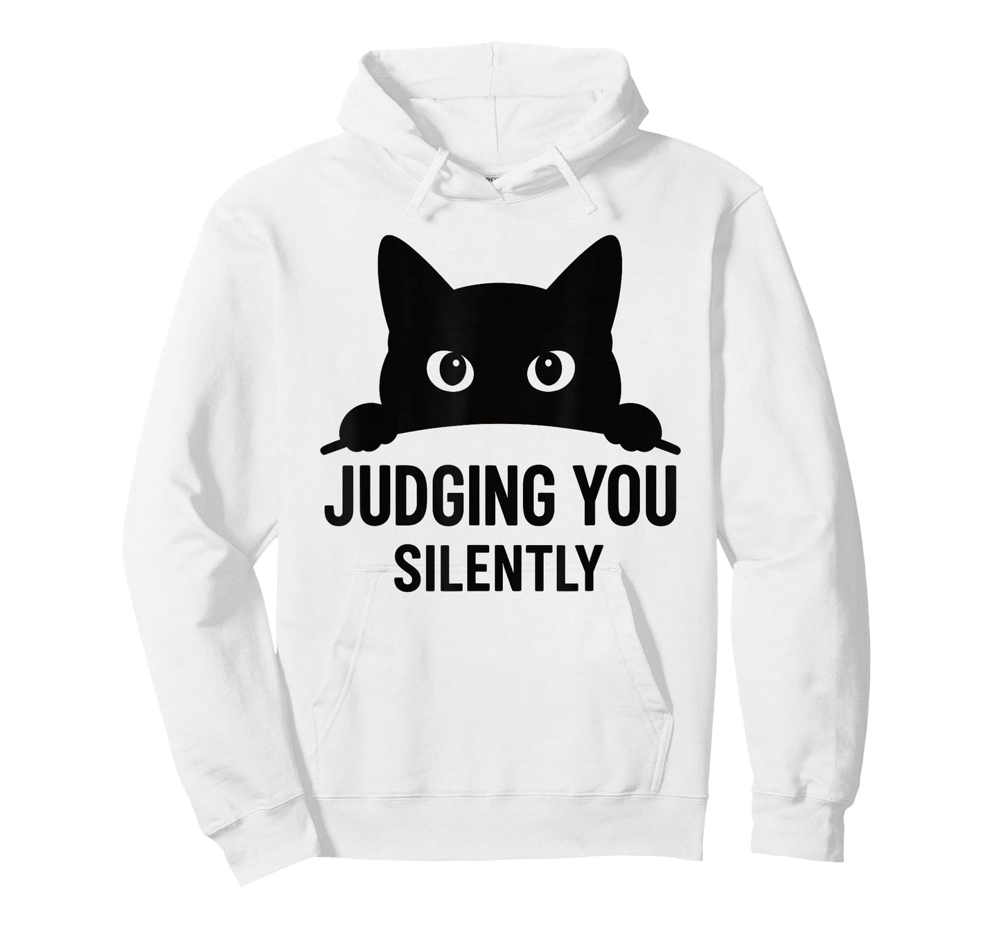 Funny Cat Graphic Judging You Silently Humor Pet Animal Cat T-Shirt