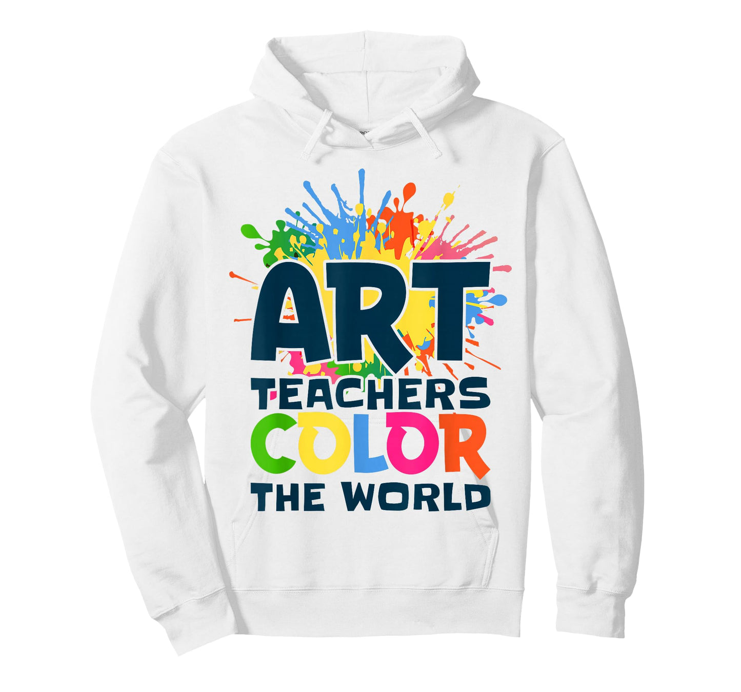 Art Teachers Color The World for Artists Painter Art Lovers T-Shirt