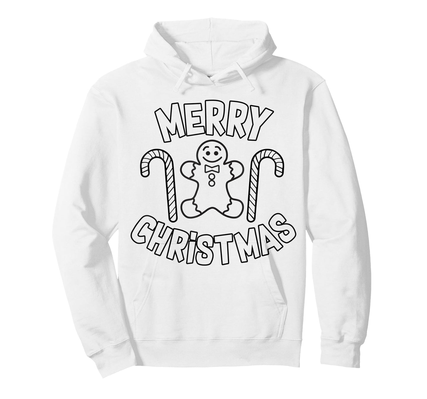 Christmas Coloring Page Shirt, Kids Holiday Gift T-Shirt