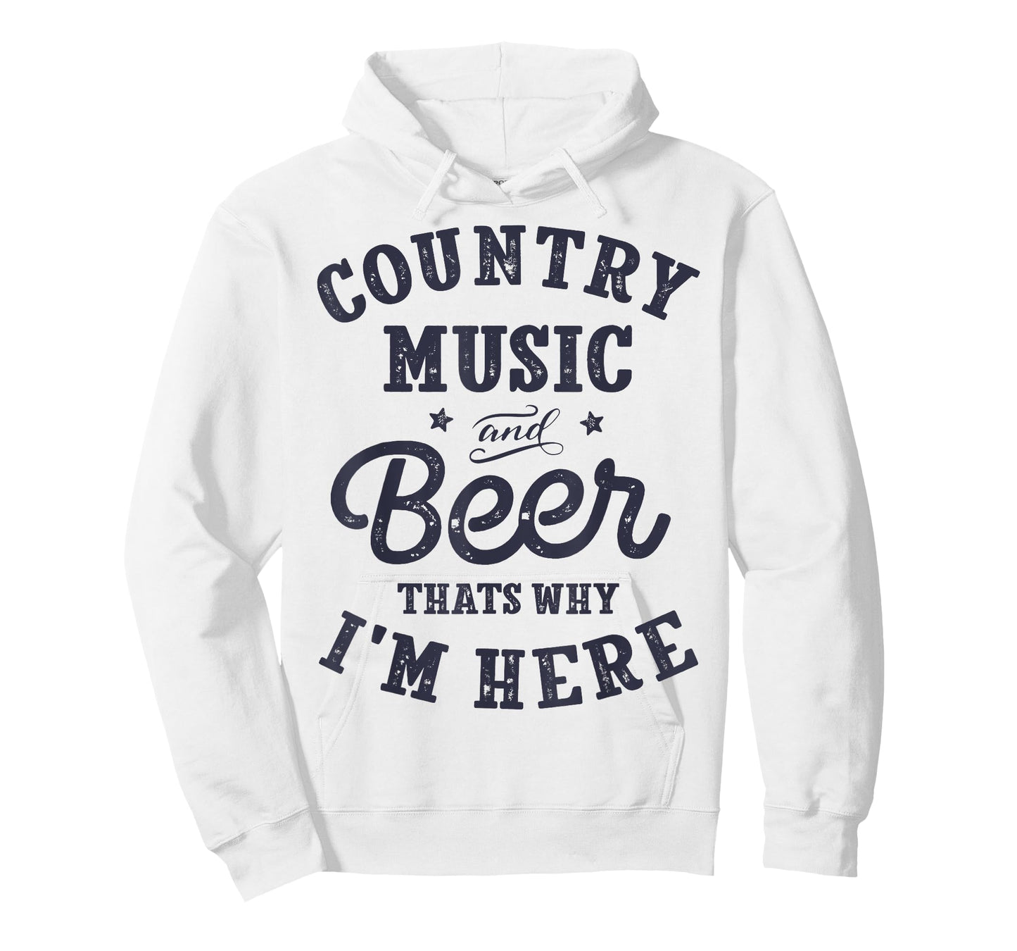 Country Music and Beer That's Why I'm Here T shirt Funny Tee T-Shirt