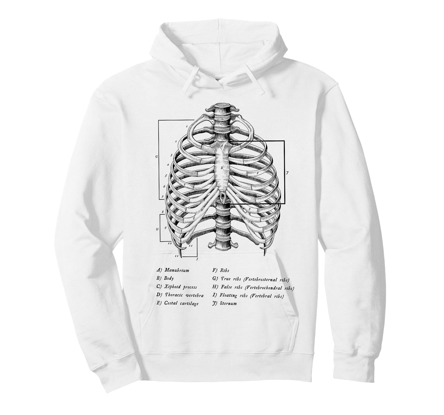 Anatomy Anatomical Med School Student Gifts Medicine Doctor T-Shirt