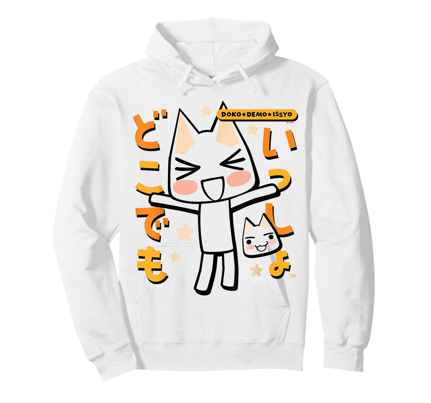 Toro Inoue Doko Demo Issyo Cat and Stars Video Game T-Shirt