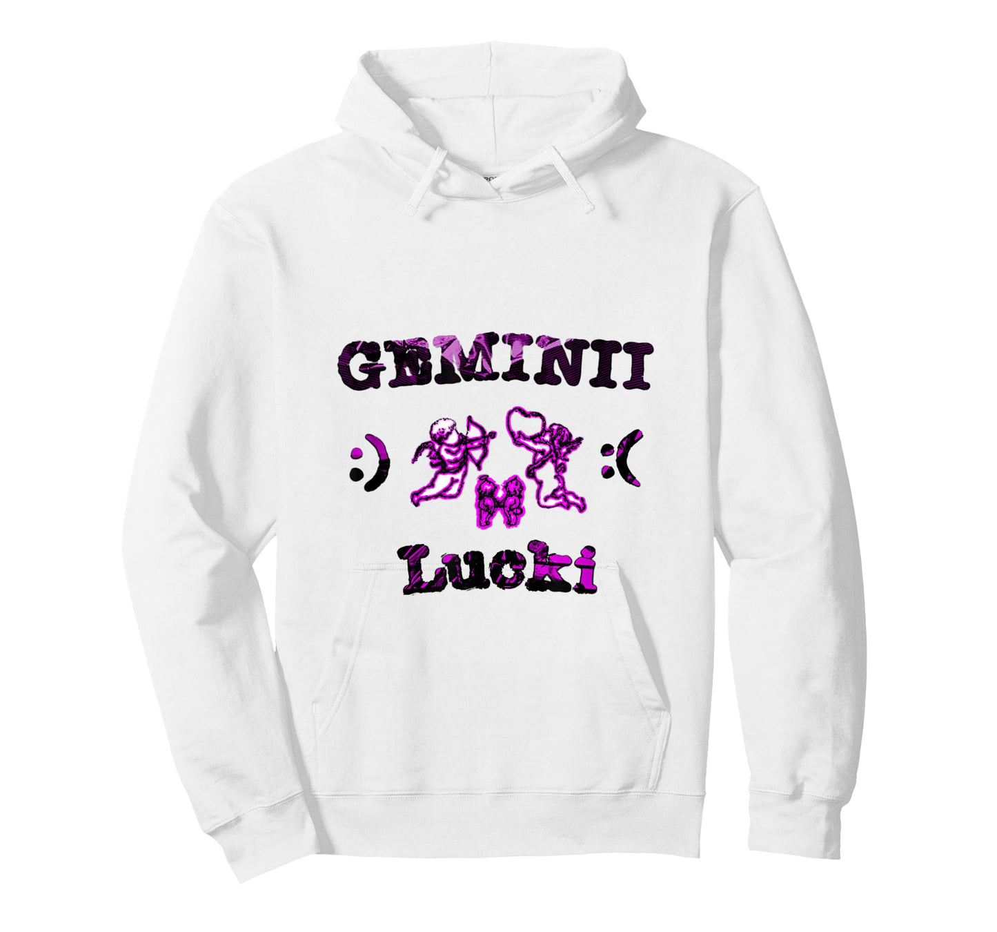 DaRealest Lucki Gemini Tour T-Shirt, Small, White