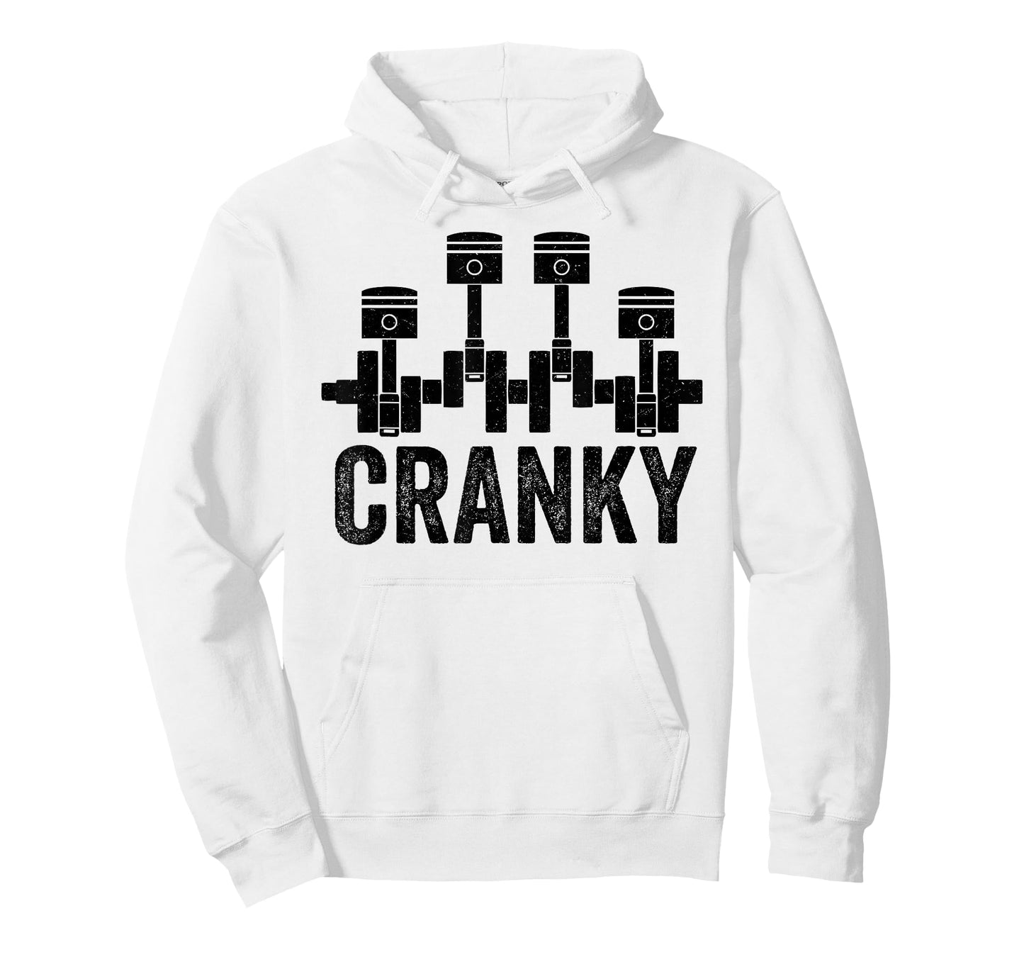 Cranky Car Engine Crankshaft Cars Lover Mechanics Father Day T-Shirt