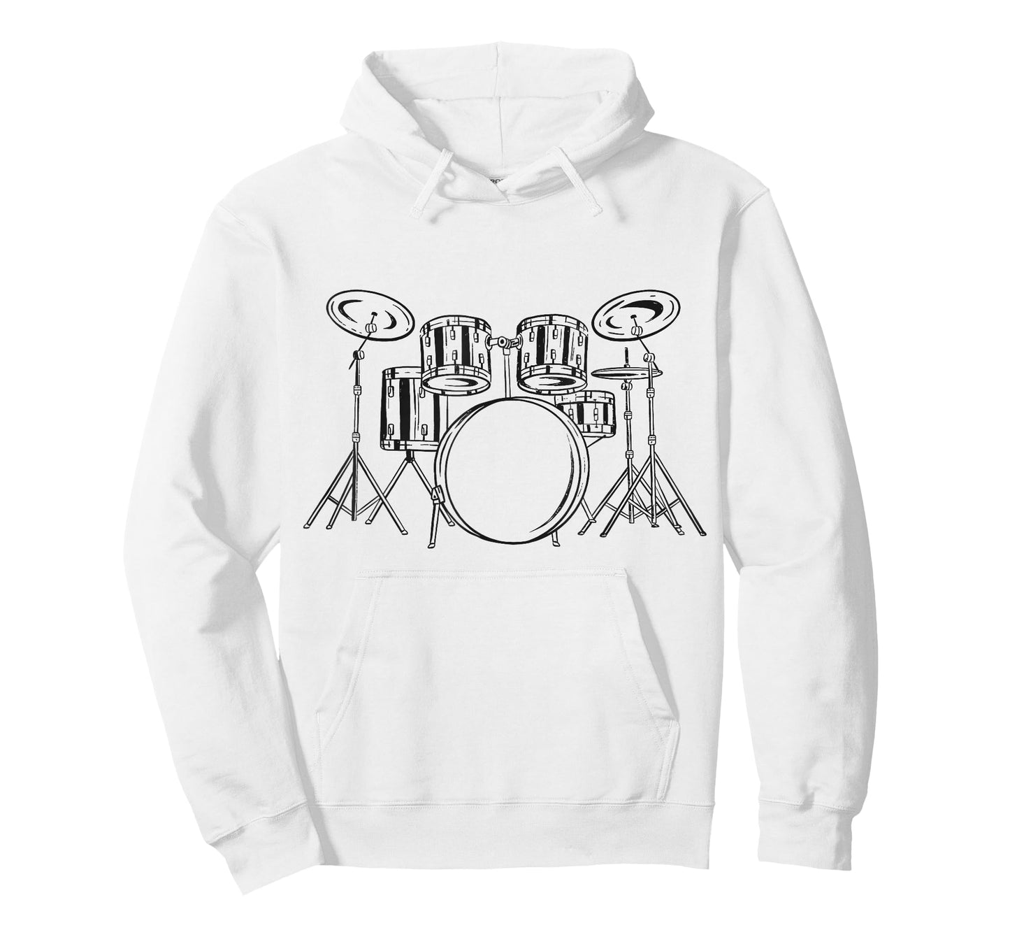 Drummer Drum Drumset Drummers Rock Band Music T-Shirt