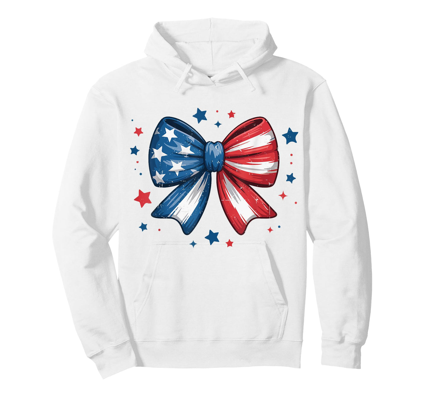 Girls Coquette Bow Red White Blue 4th July Patriotic Toddler T-Shirt