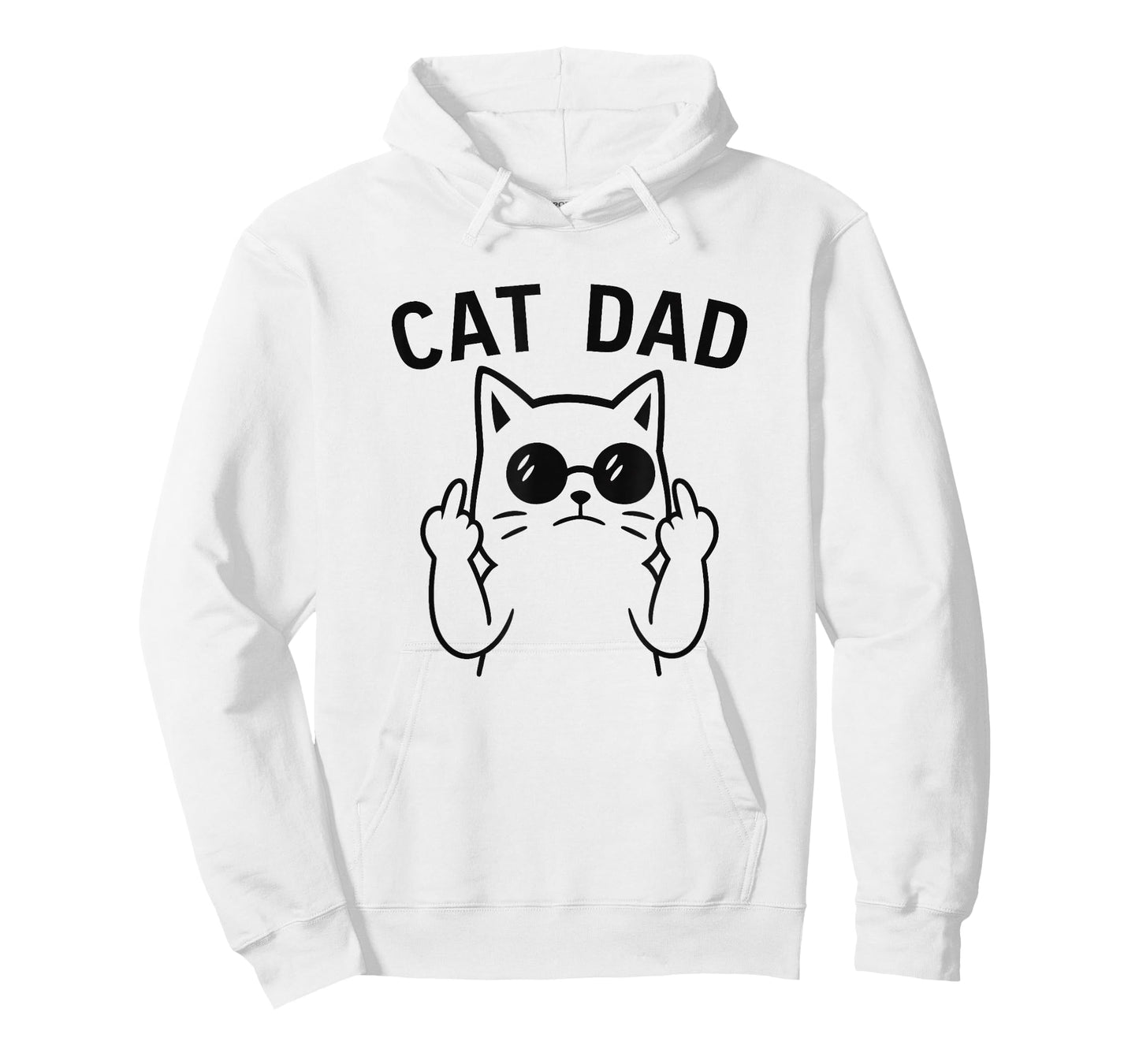 Cat Dad Funny Gift for Men Boys T-Shirt