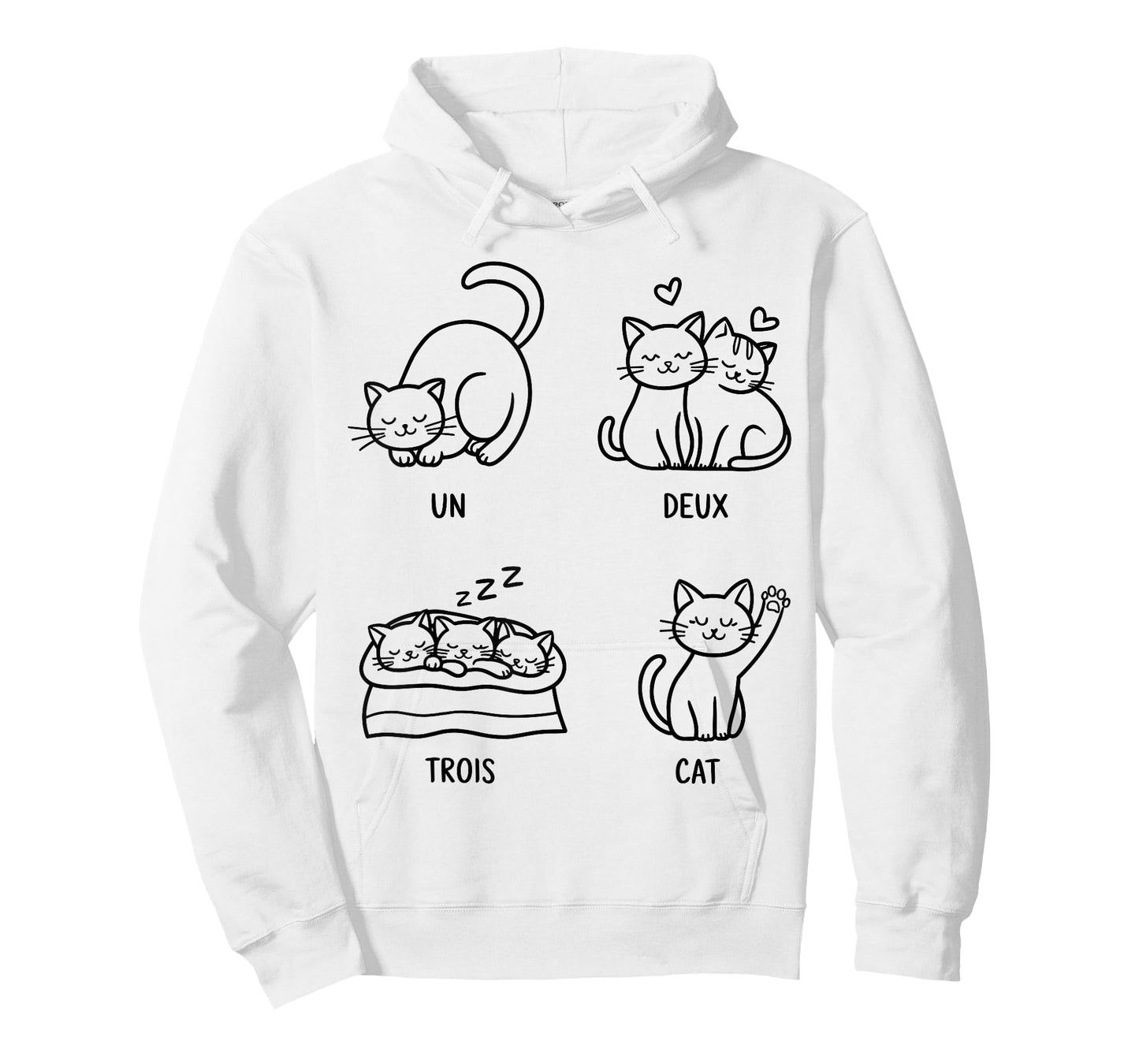 Un Deux Trois Cat T-Shirt