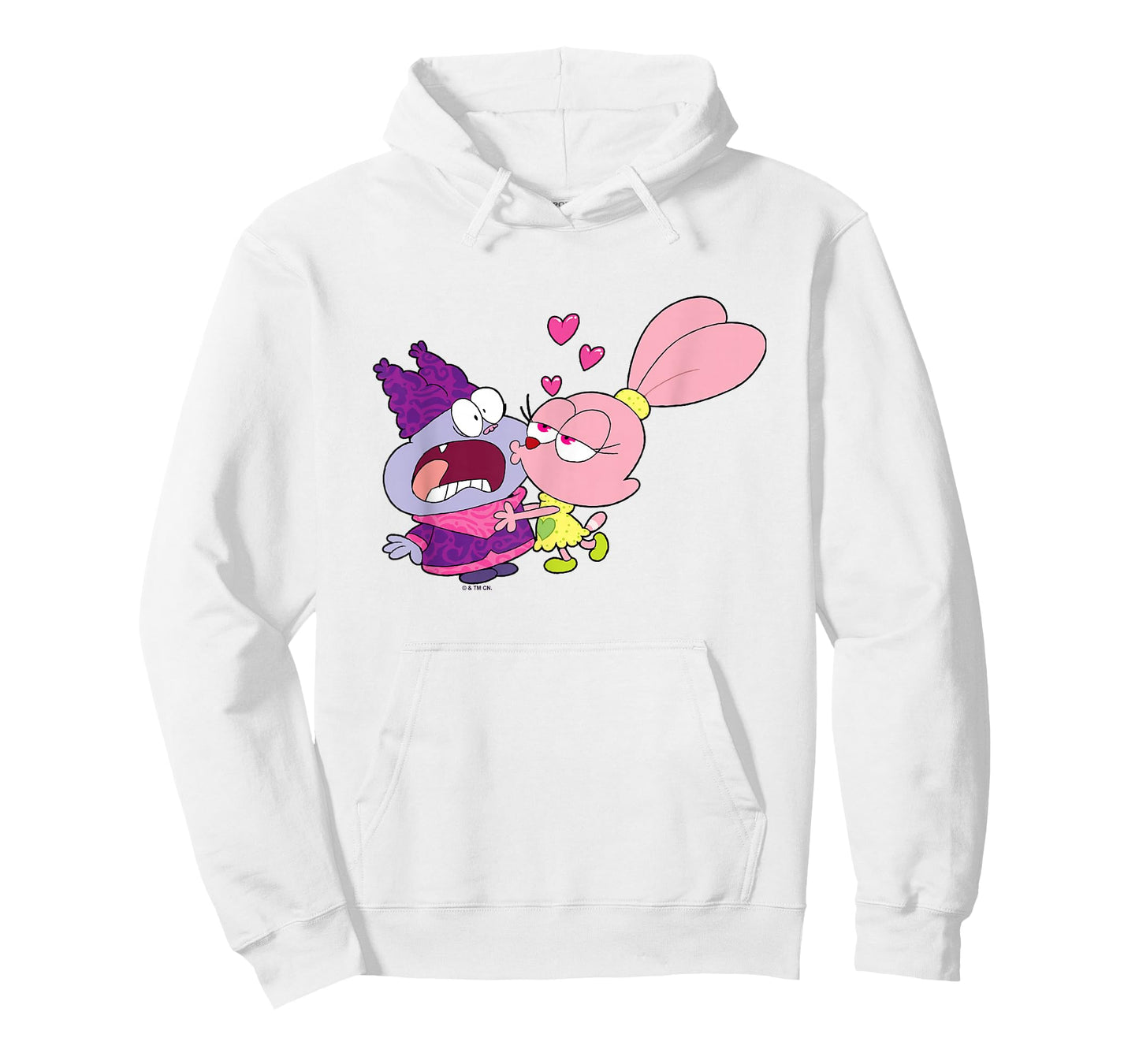 Chowder Valentine's Day Panini Kissing A Terrified Chowder T-Shirt