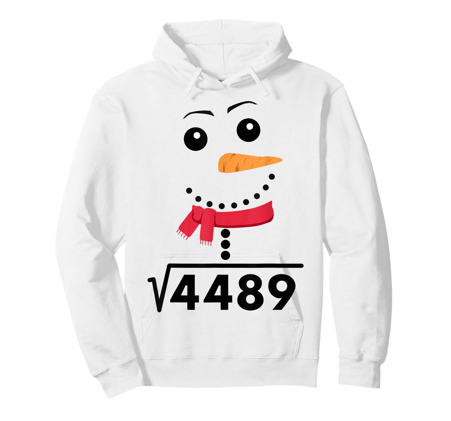 67 Meme Math Teacher 6 7 Christmas Snowman Square Root 4489 T-Shirt