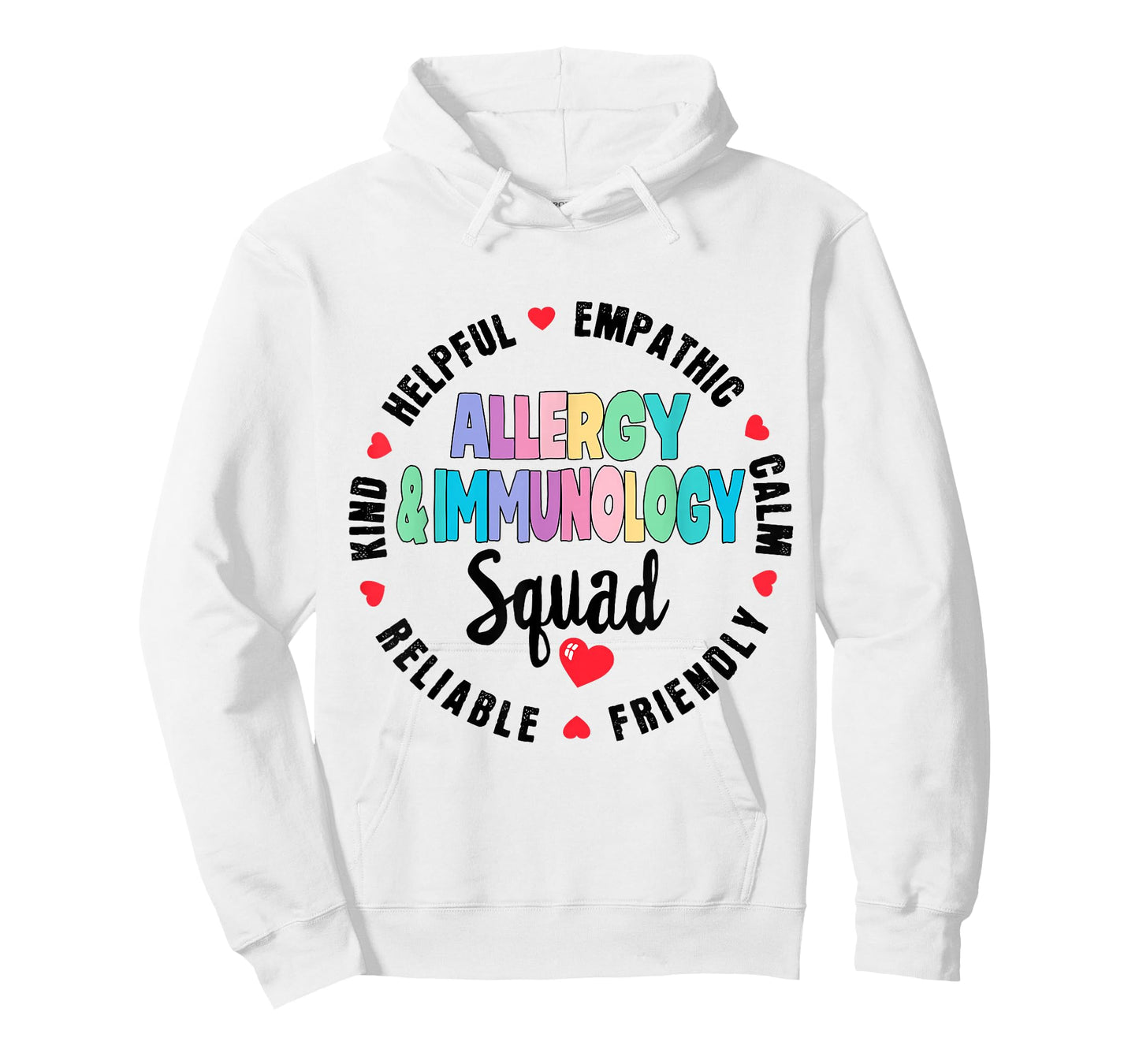 Allergy and Immunology Squad Nurse Team Registered Nursing T-Shirt