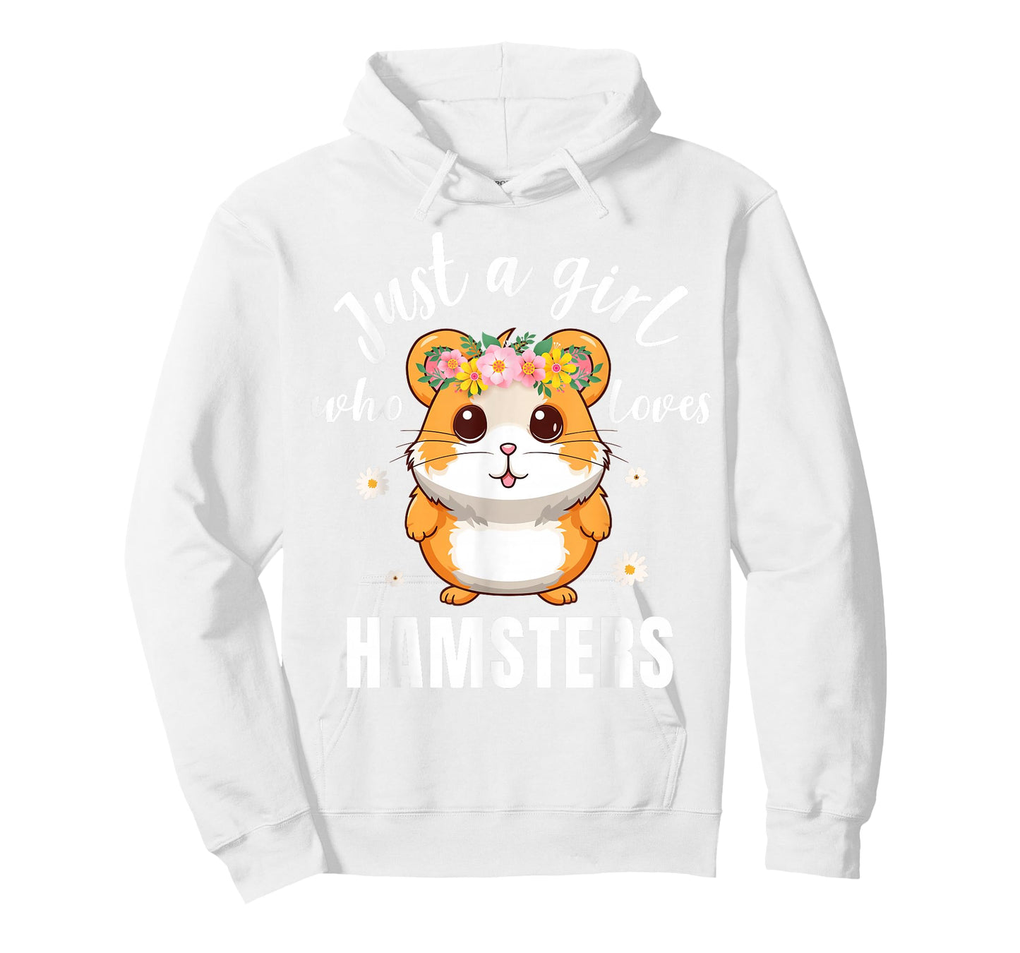 Hamster Shirt Kids Girls Just a Girl Who Loves Hamsters T-Shirt