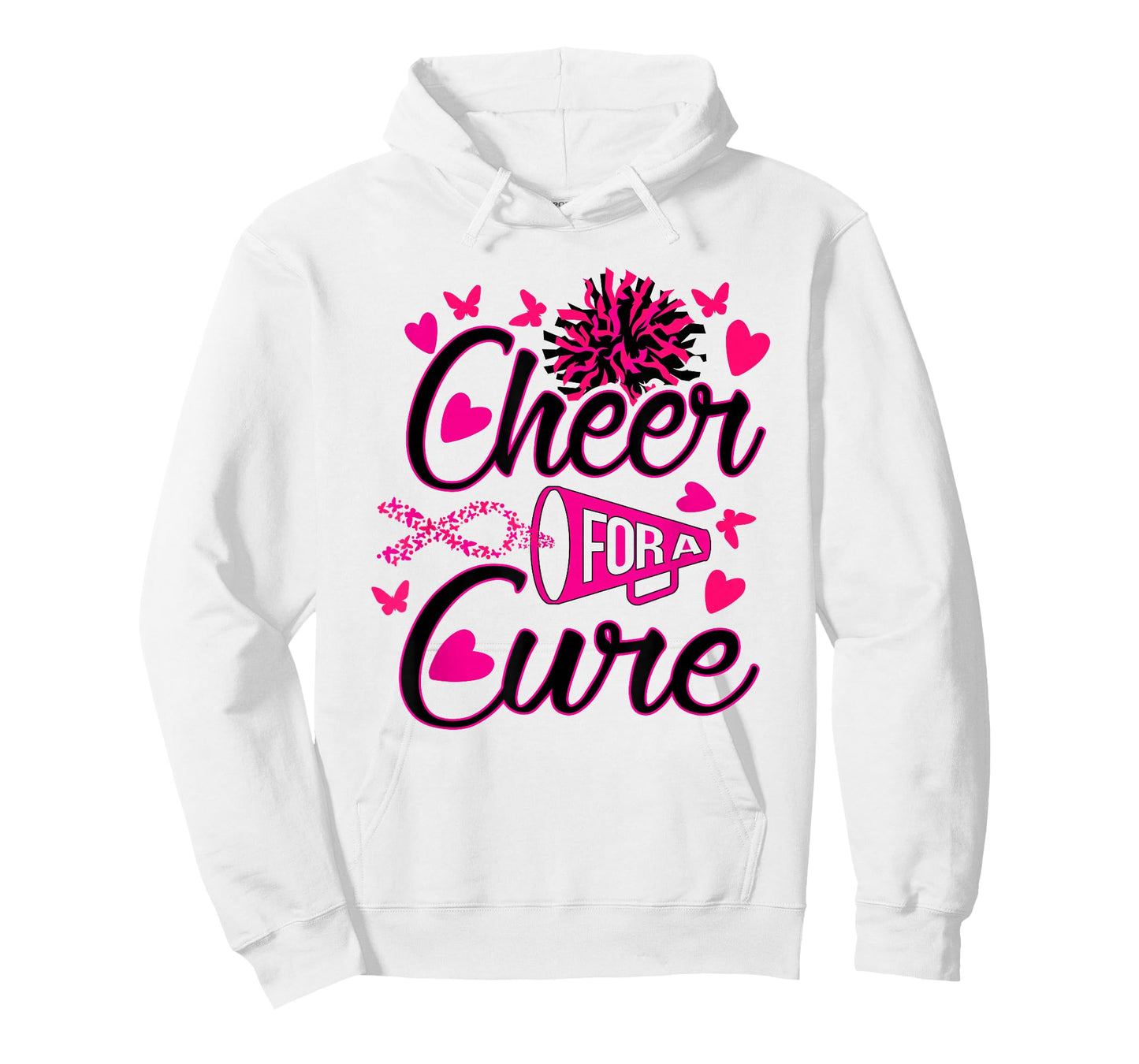 Cheer For The Cure Breast Cancer Awareness T-Shirt