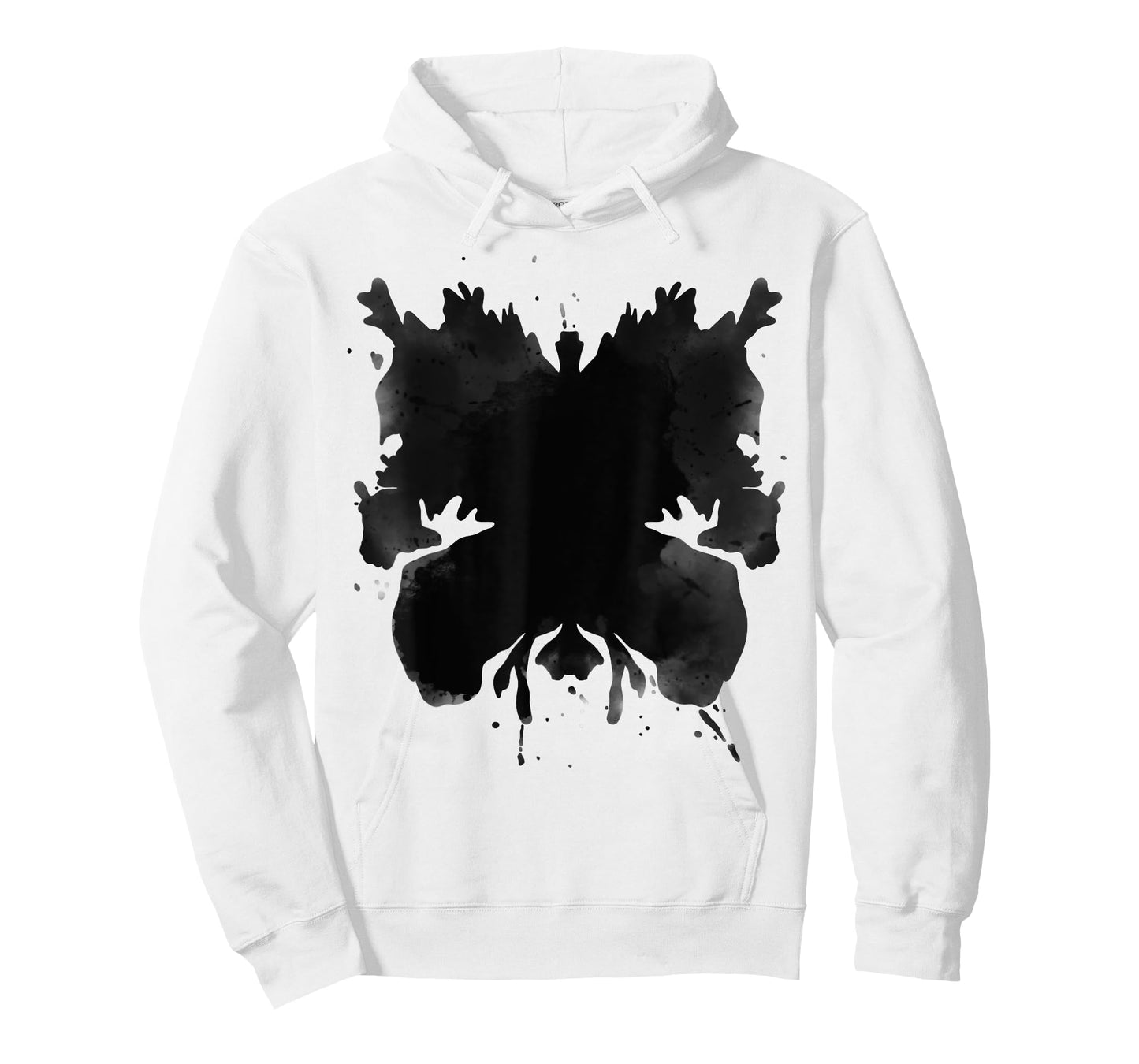 Aesthetic Moth Ink Blot Rorschach Psychology Student Teacher T-Shirt