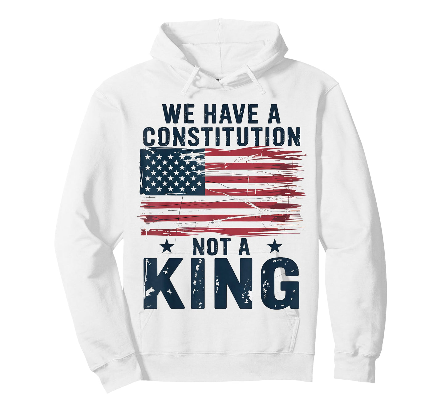 No Kings in America We Have A Constitution Not A King Resist T-Shirt