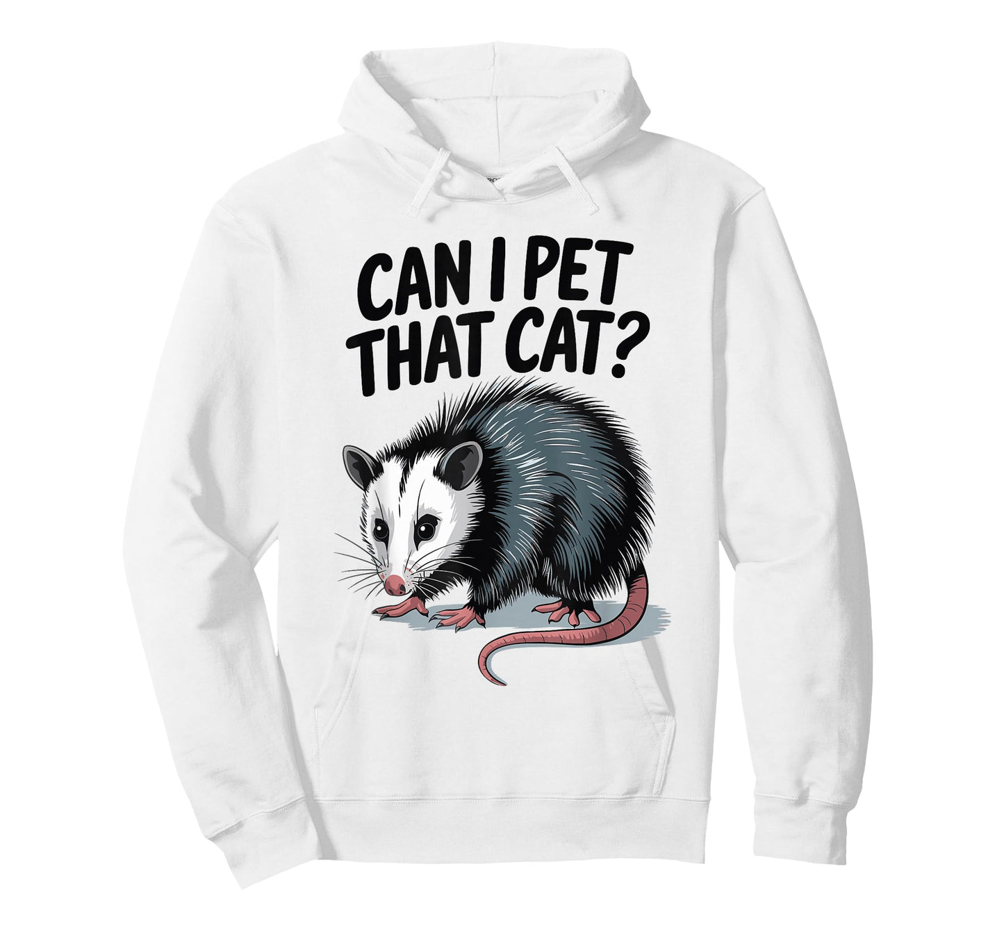 Can I Pet That Cat Opossum T-Shirt