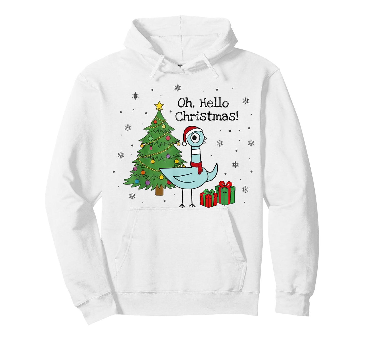 Oh, Hello Christmas Pigeon Shirt Xmas Season Teachers Kids T-Shirt
