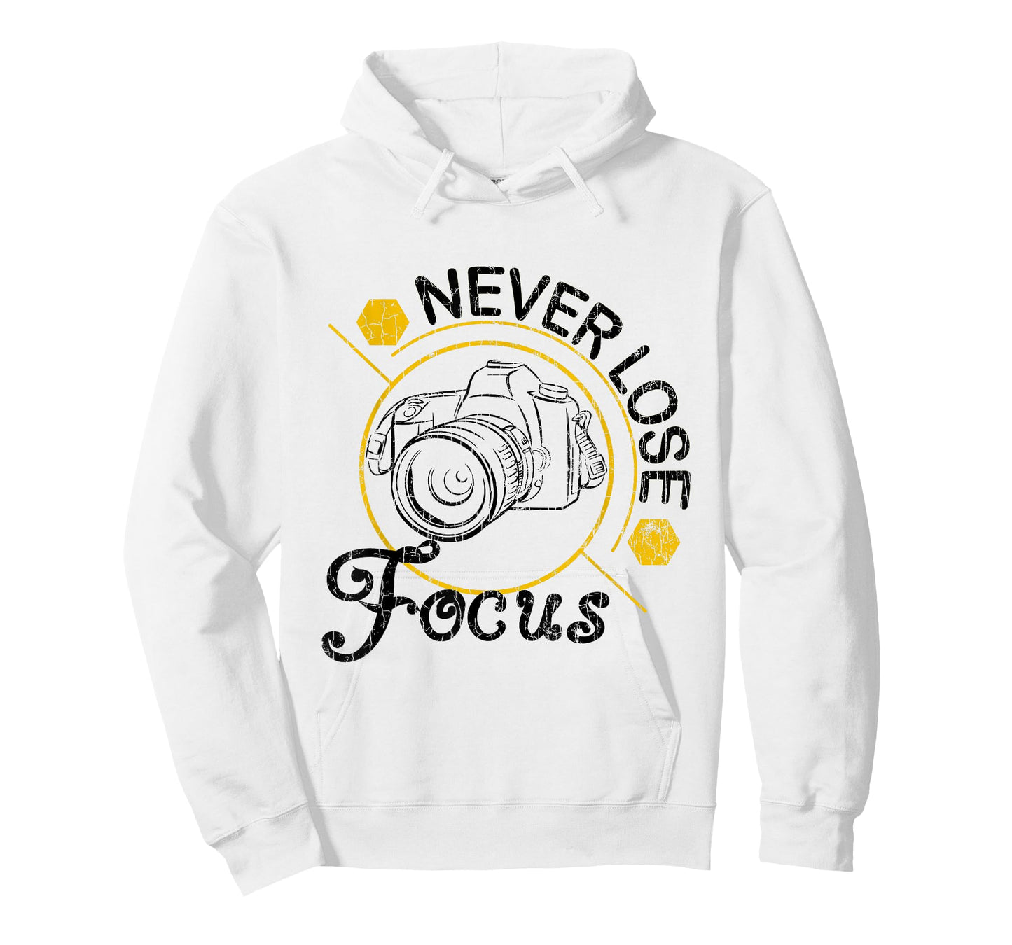 Never Lose Focus Fun Camera Photographer Photography Graphic T-Shirt