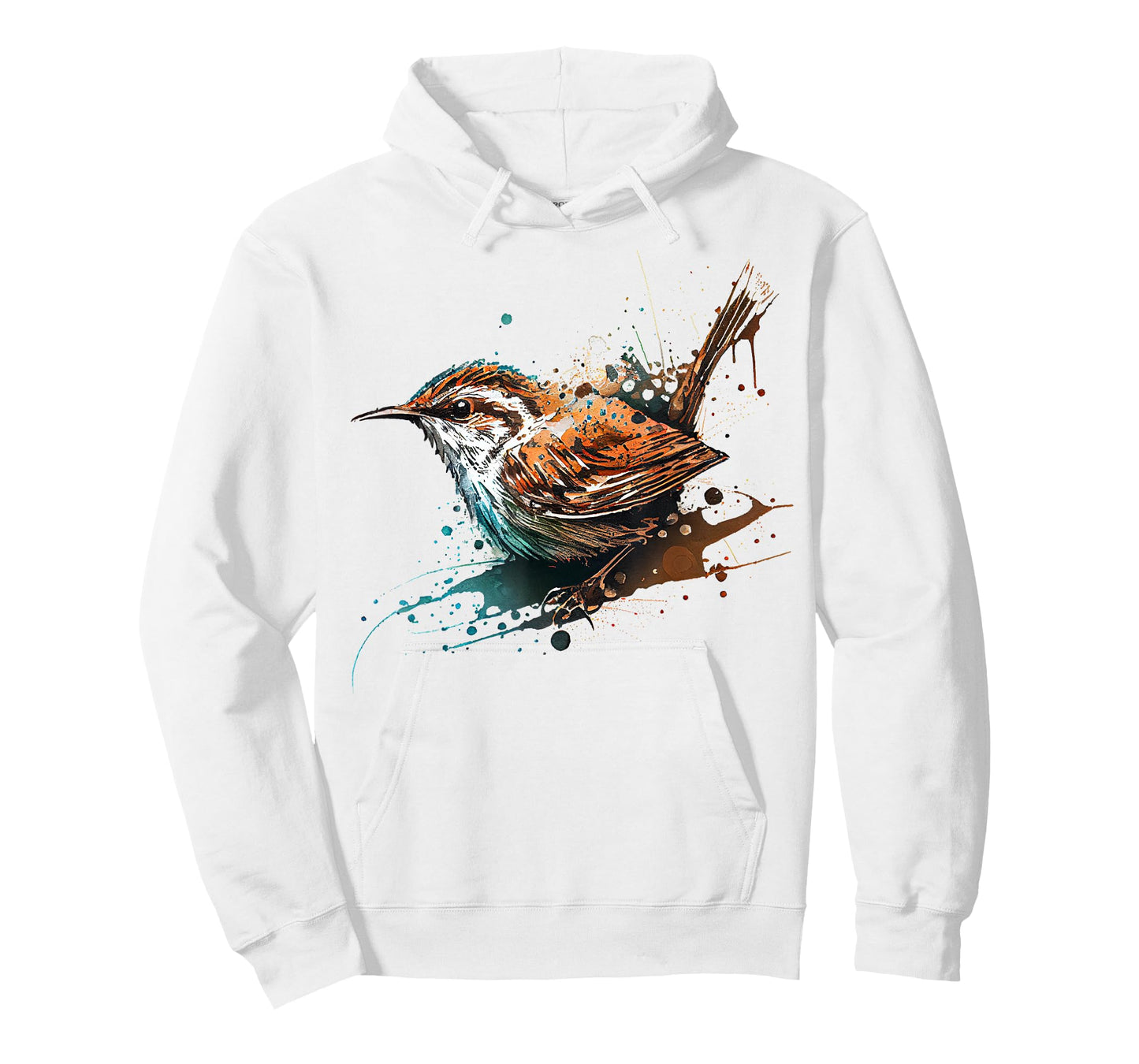 Wren, cute bird painting T-Shirt