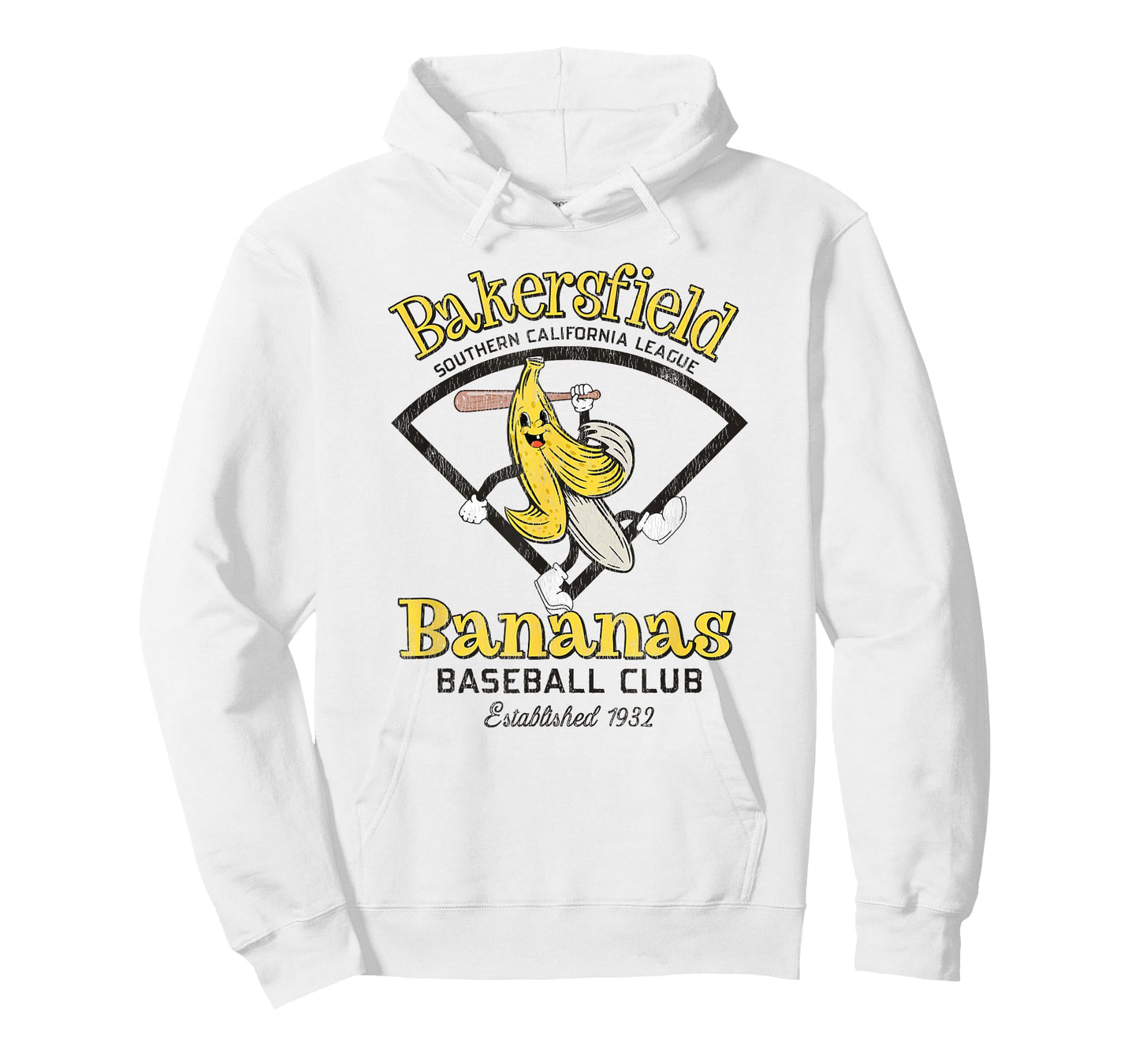 Bakersfield Bananas Minor League Retro Baseball Team T-Shirt
