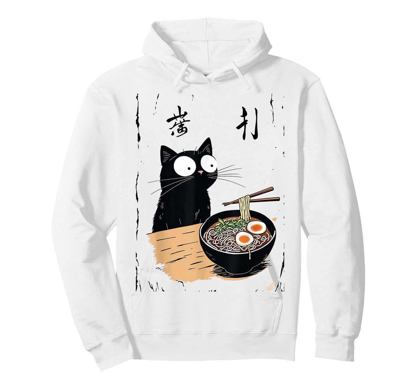 Kawaii Ramen Cat Cute Japanese Food for Anime, Noodle Lovers T-Shirt