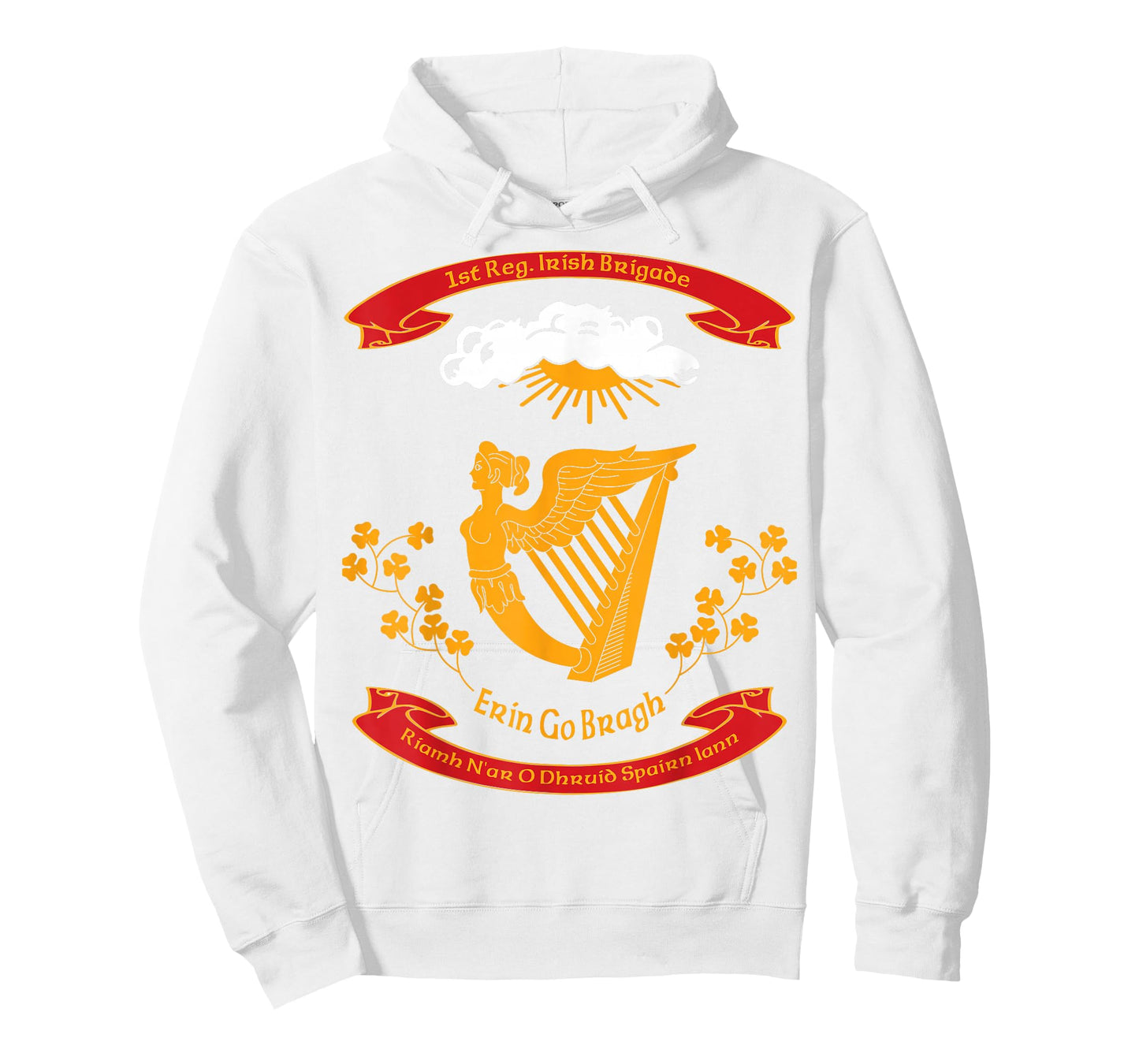 1987 Designs Civil War Era 1st Irish Brigade Flag T-Shirt
