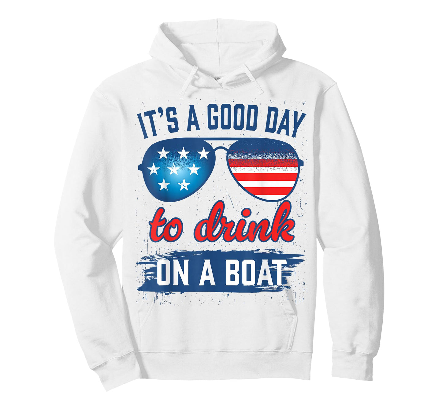 It´s A Good Day to Drink On A Boat USA Sun Glasses T-Shirt
