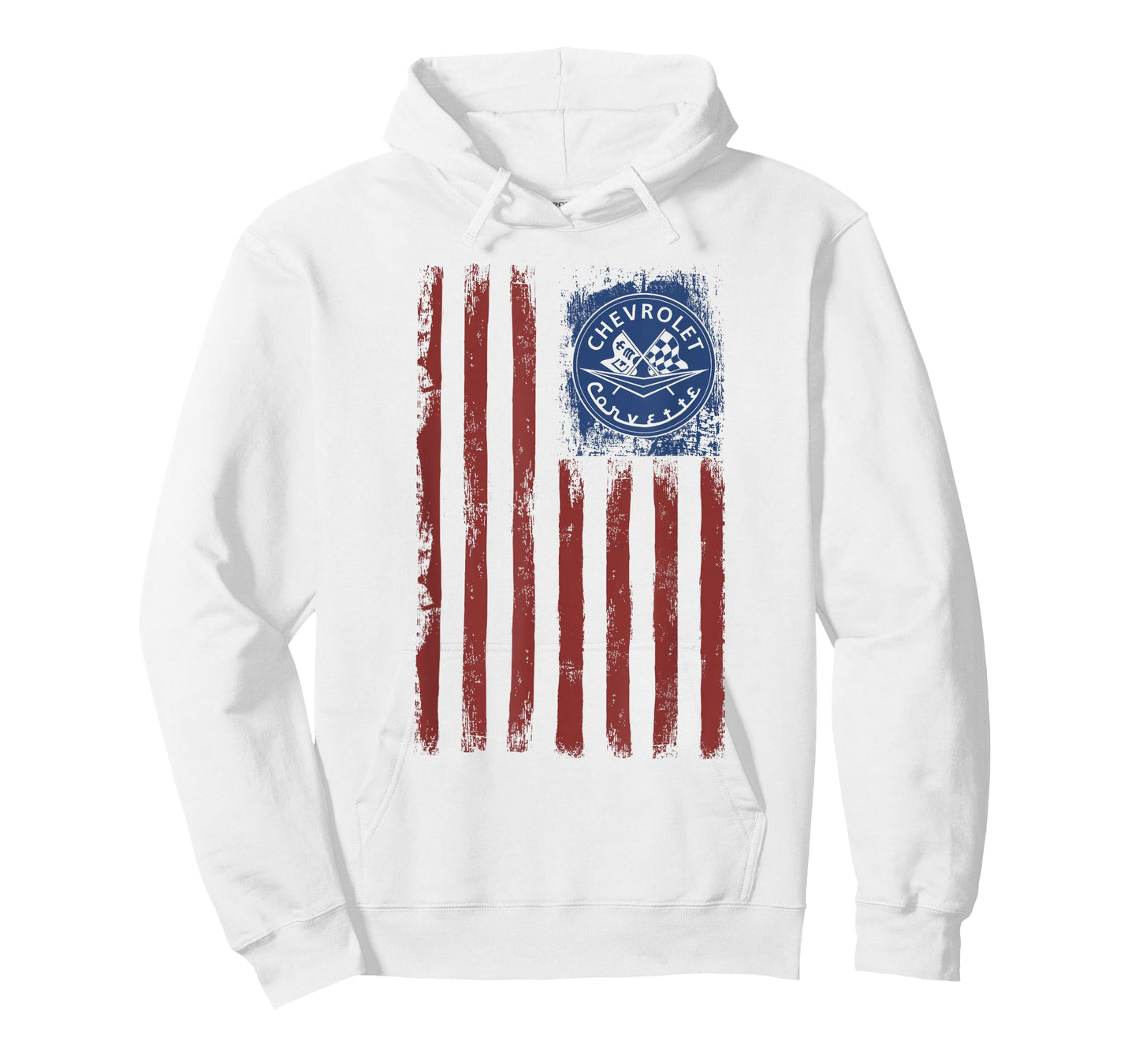 Chevrolette Corvette American Flag | #27936 T-Shirt