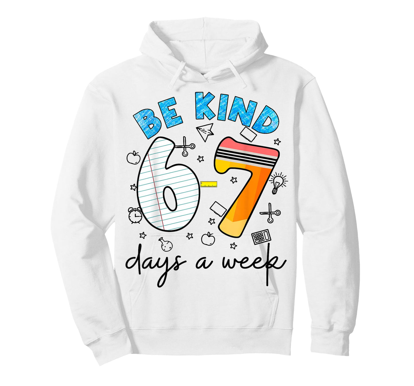 Be Kind 6-7 Days A Week for Teachers Students Matching T-Shirt