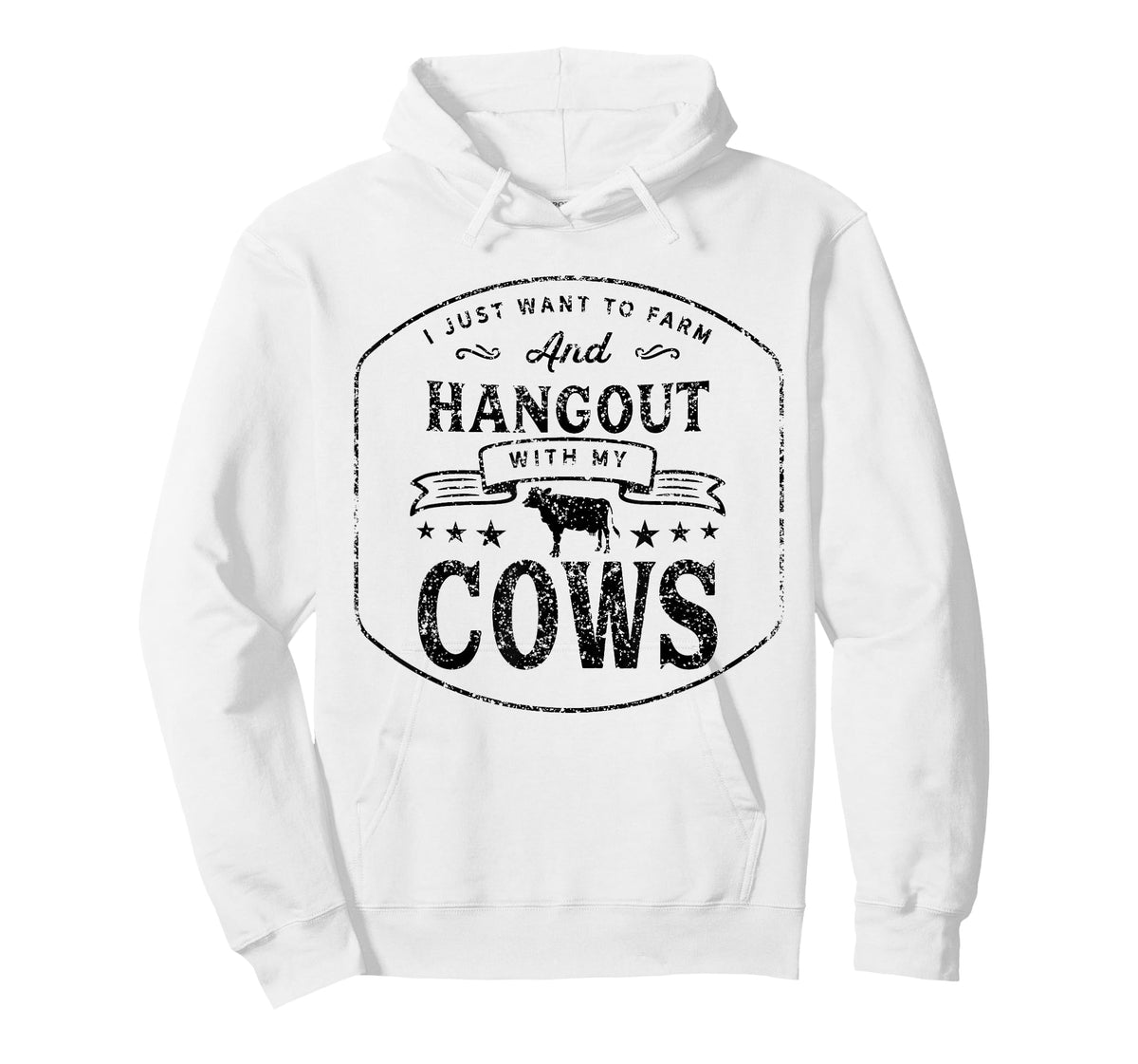 Hang out with my Cows Farming Farmer Cow Herd T-Shirt