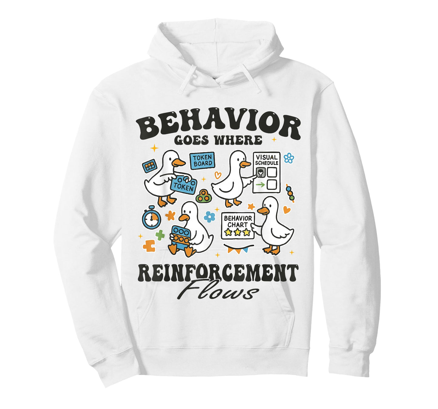 Behavior Analyst Silly Goose RBT ABA Therapy Sped Teacher T-Shirt