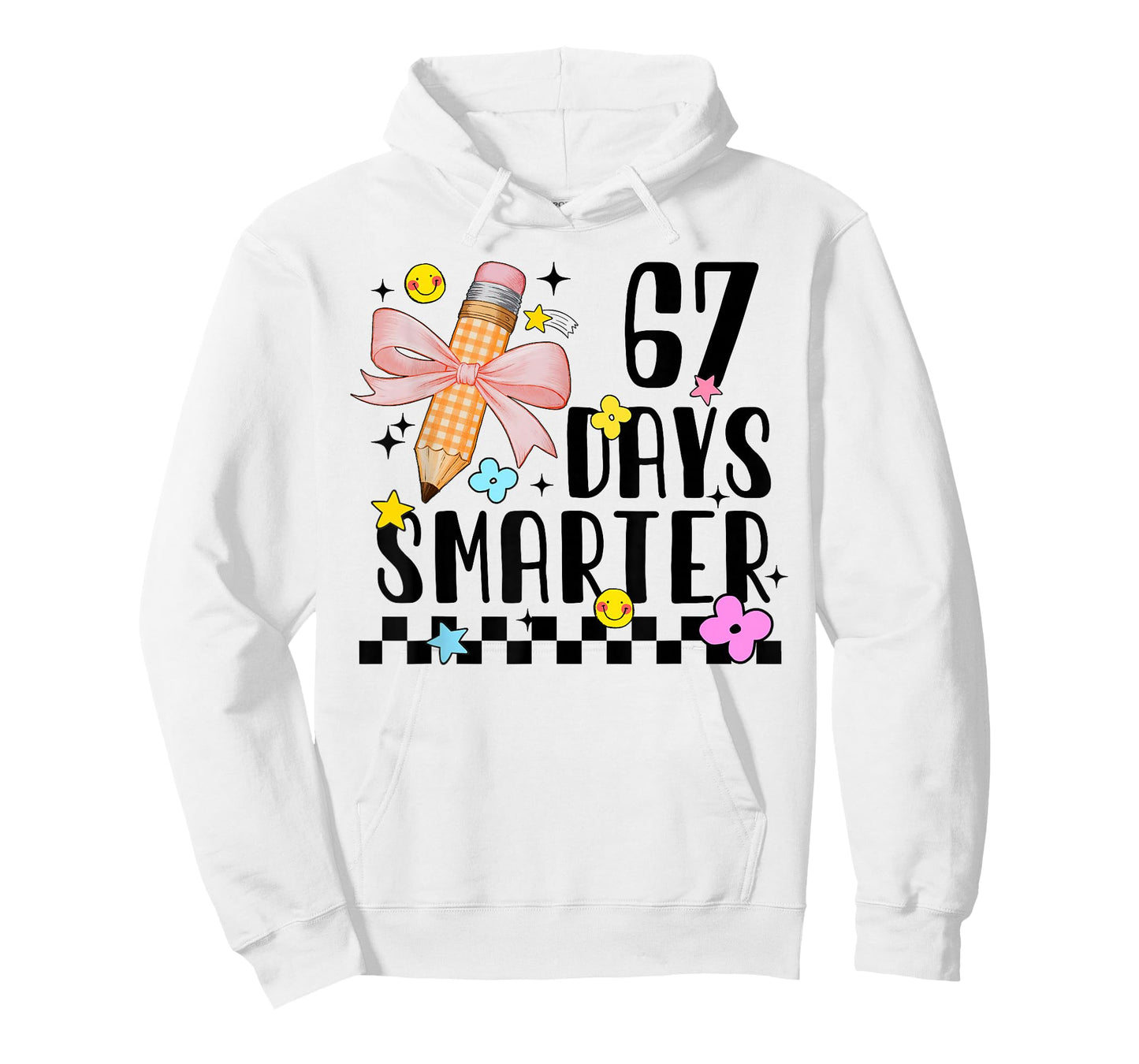 67 Days of School Funny 67 Days Smarter Student Teacher T-Shirt