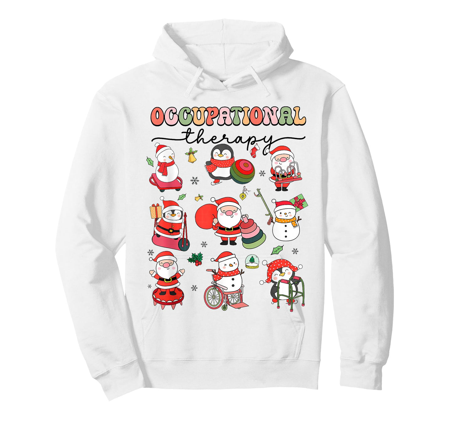Christmas Occupational Therapy OT Therapist OT Assistant T-Shirt