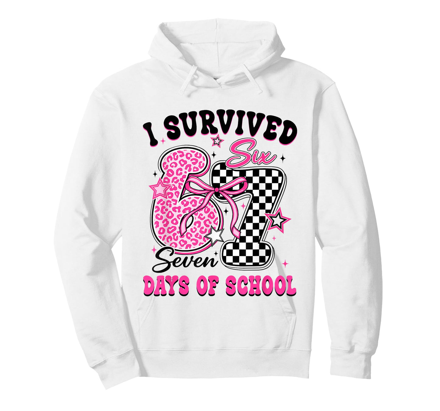 I Survived 67 Days of School Six Seven Teachers Students T-Shirt