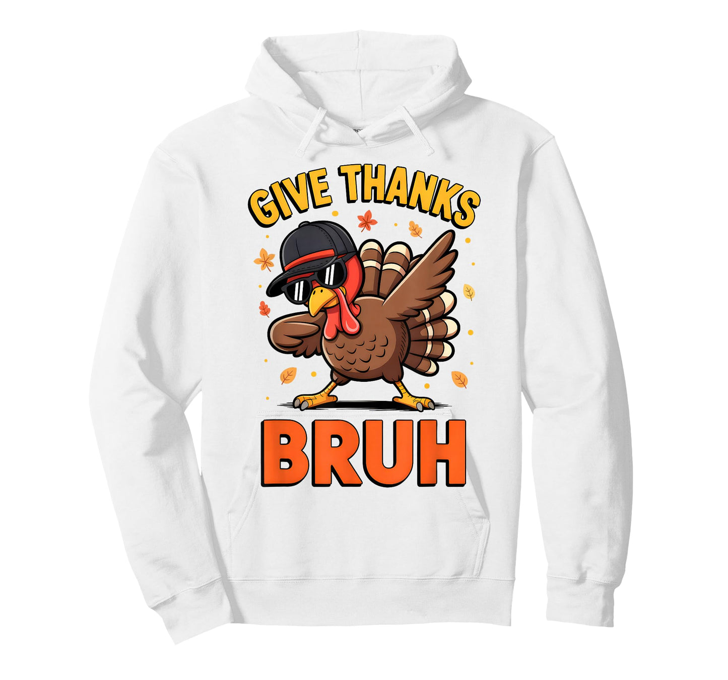 Bruh Thanksgiving Turkey Pilgrim Costume for Boys Teens Kids T-Shirt