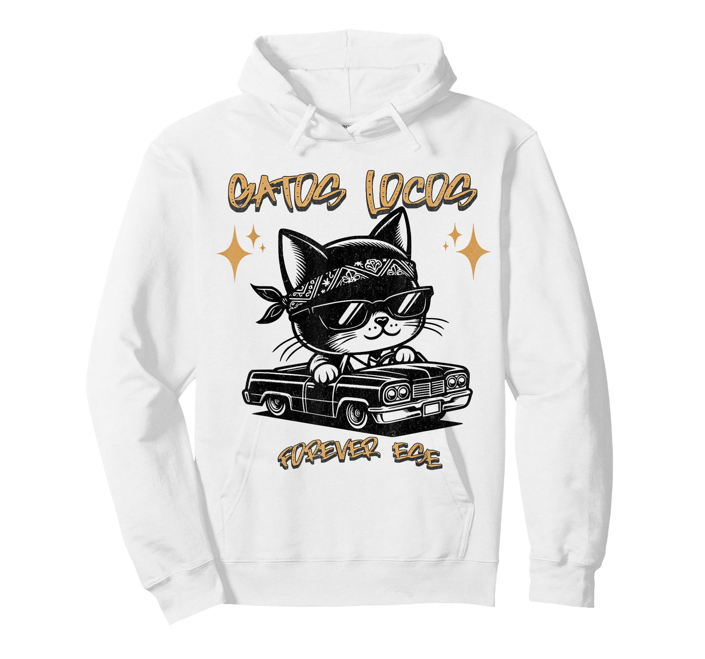 Funny Chola Funny Cholo Funny Lowrider Funny Gatos 90s Style T-Shirt