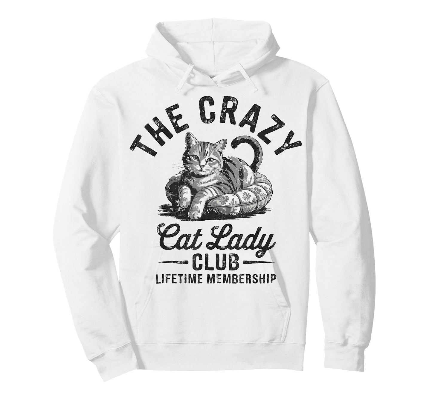 The Crazy Cat Lady Club Funny Cat Lover T-Shirt