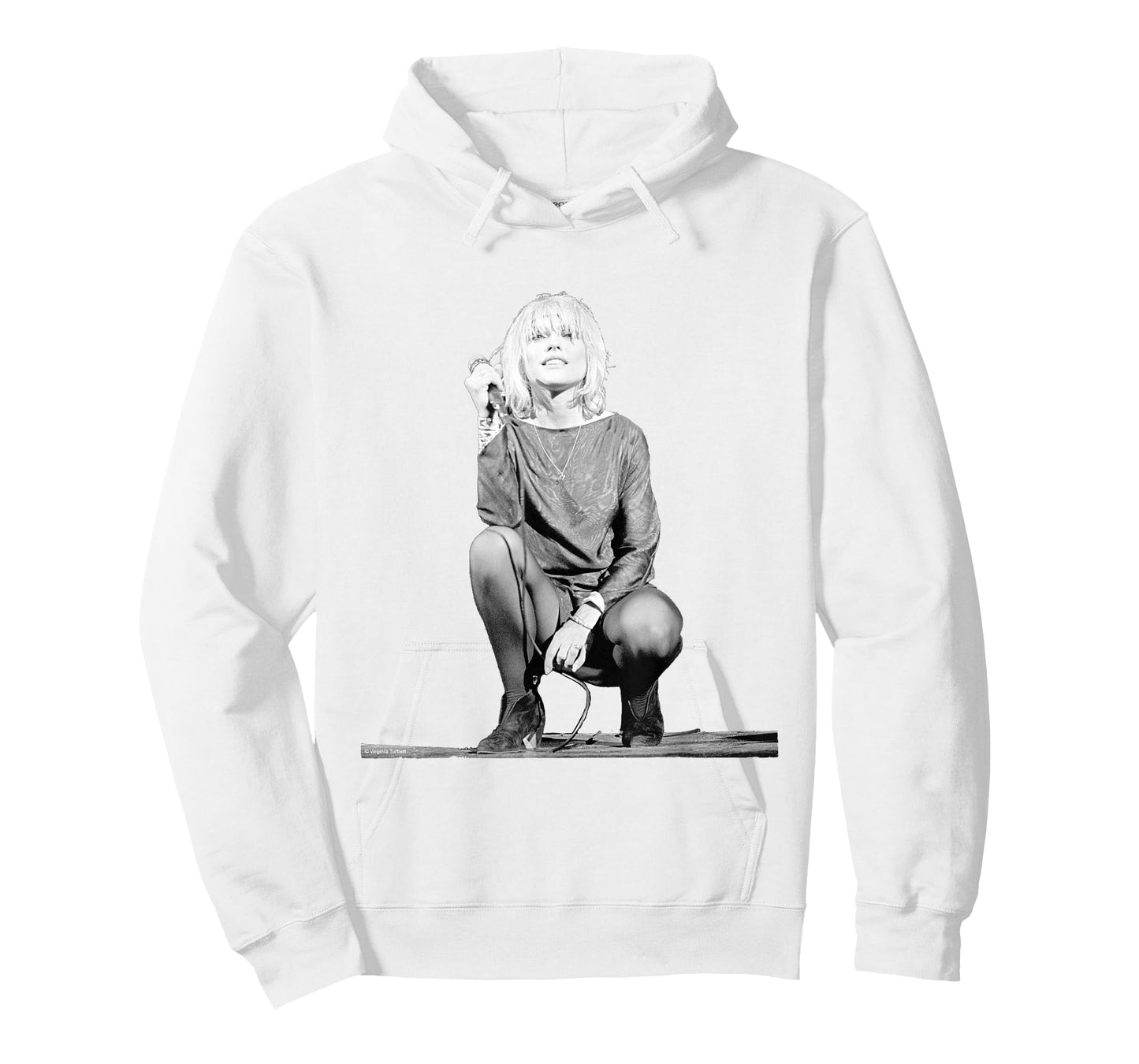 Blondie Singer Debbie Harry On Stage By Virginia Turbett T-Shirt