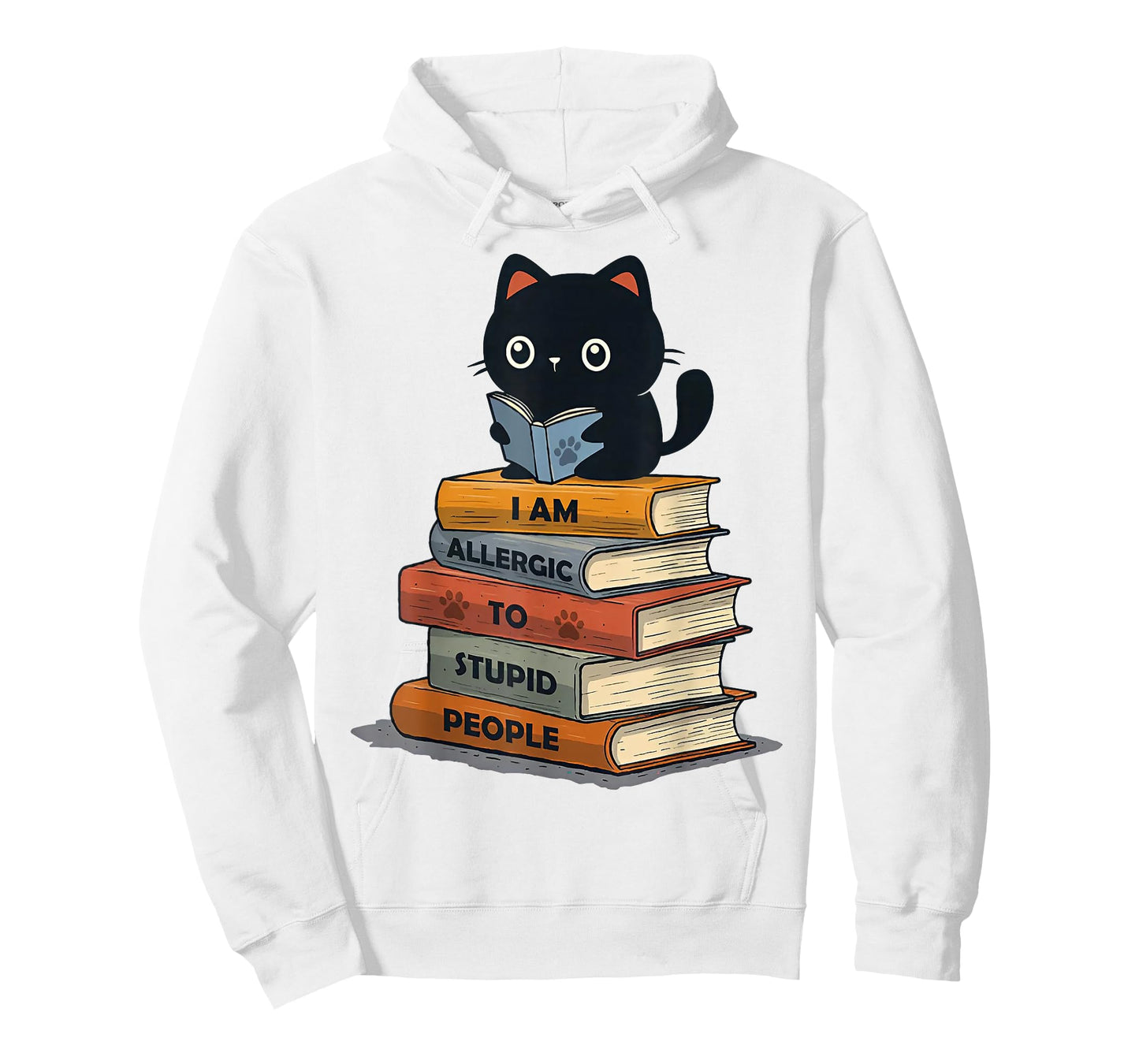 Cat I Am Allergic To Stupid People Men Women T-Shirt