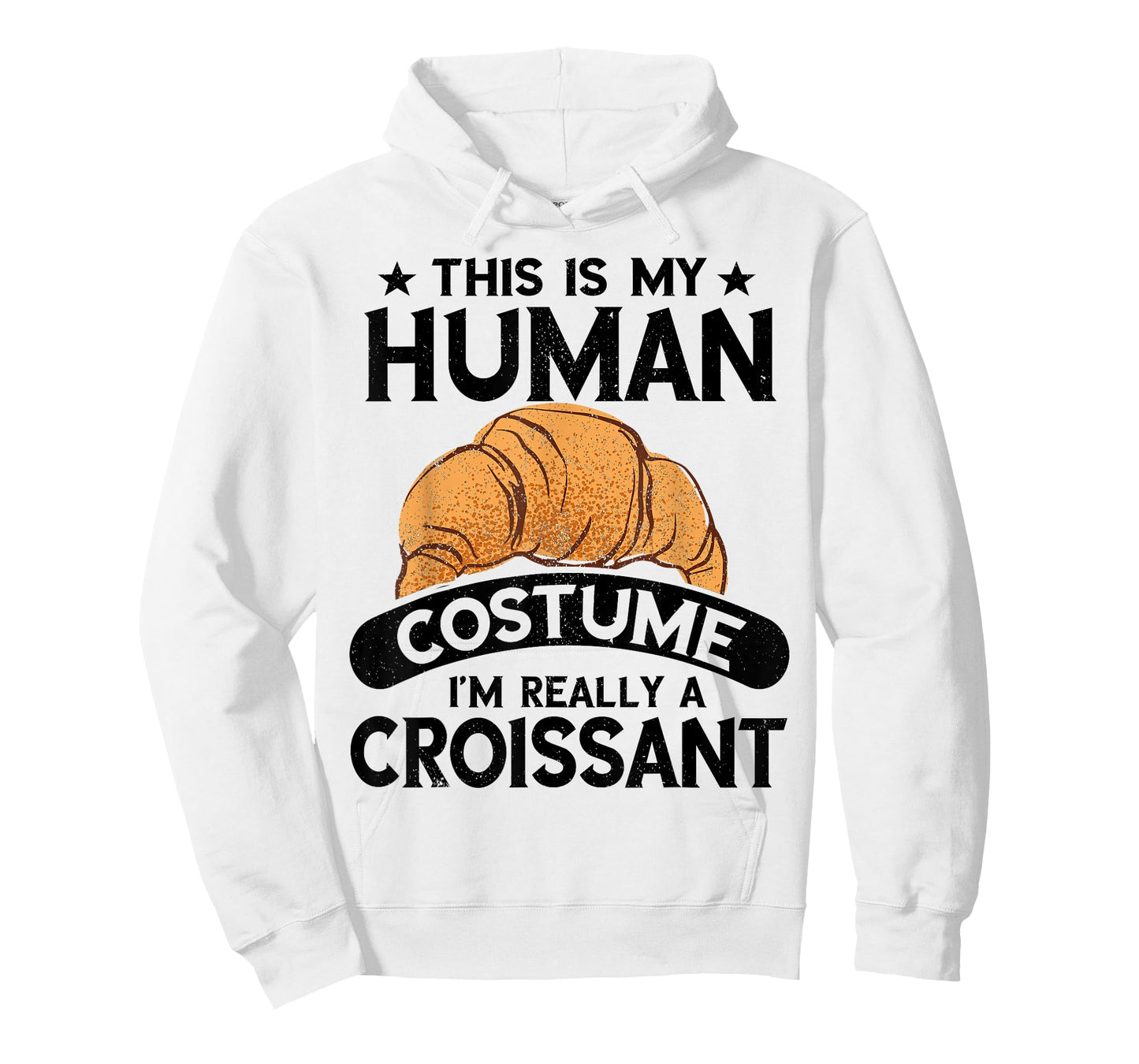 Croissant Human Costume Breakfast Baking Croissant Lover T-Shirt
