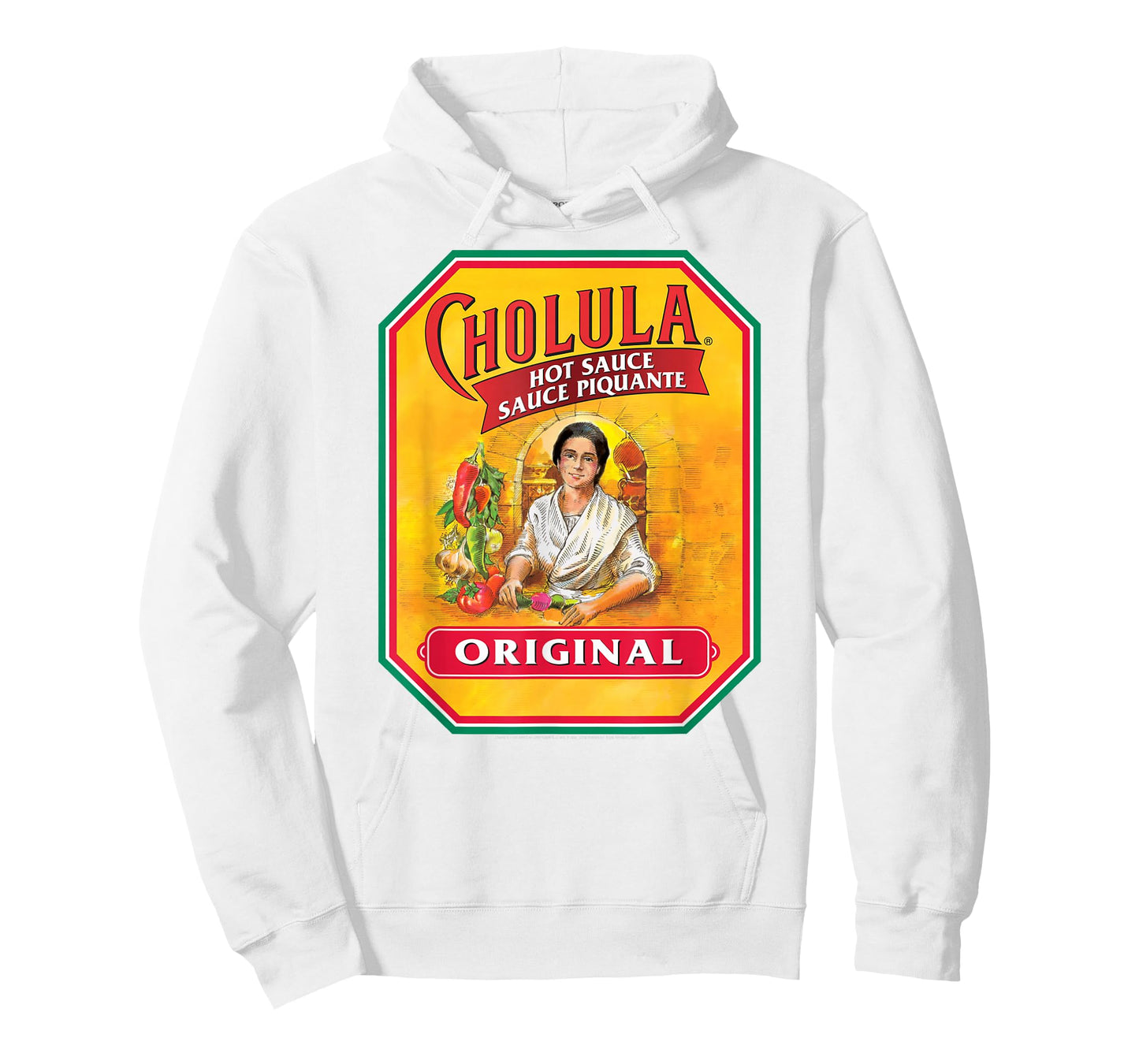 Cholula Hot Sauce Bottle Lable Casual Costume Foodies T-Shirt