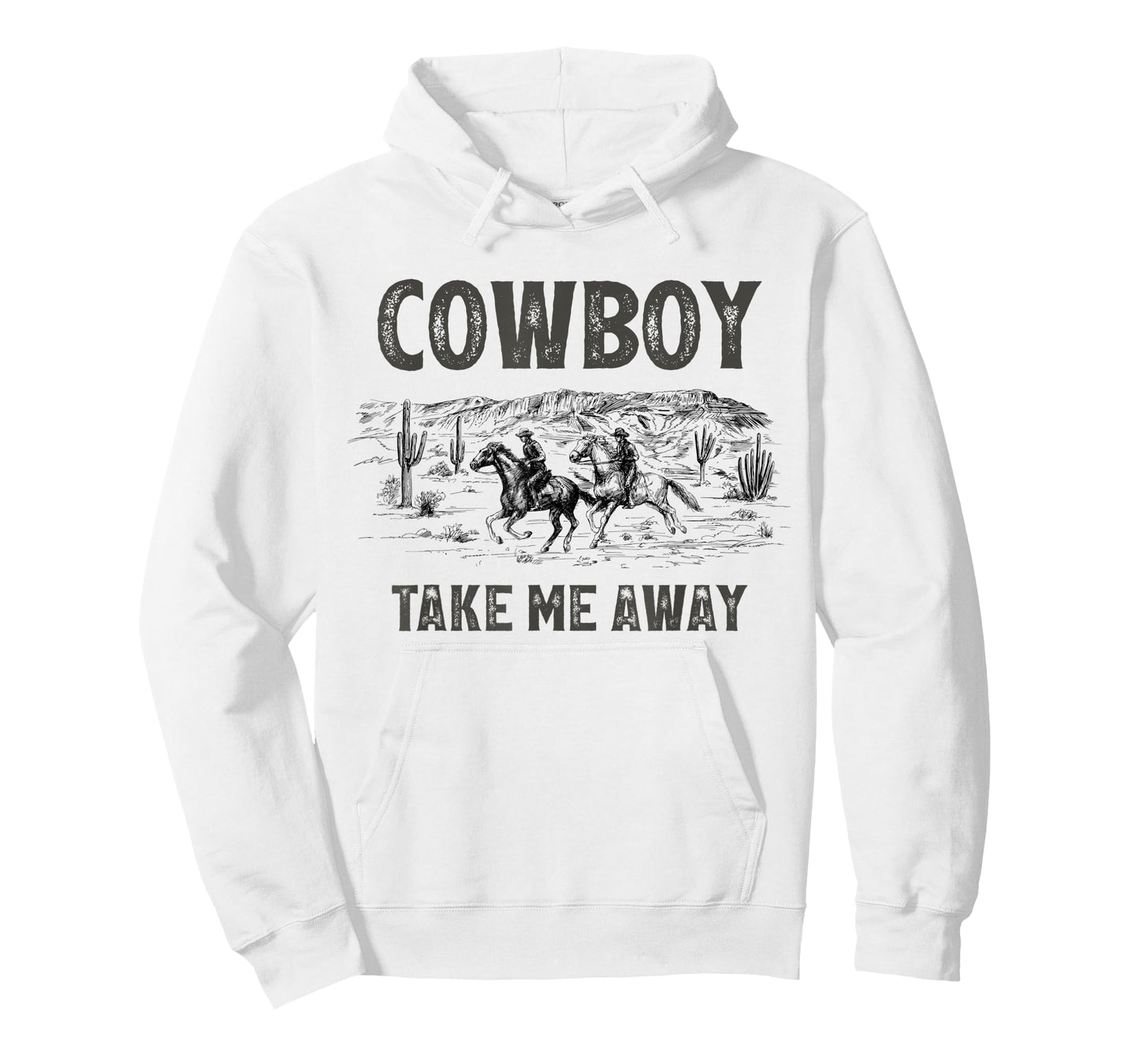 Cowboy Take Me Away Horse Ride Western Rodeo Country T-Shirt