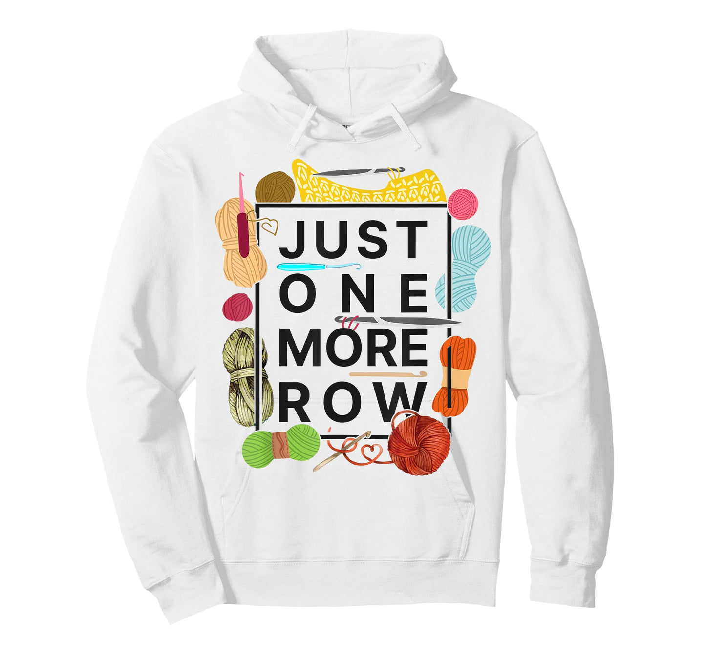 Crocheting Knitting Just One More Row T-Shirt