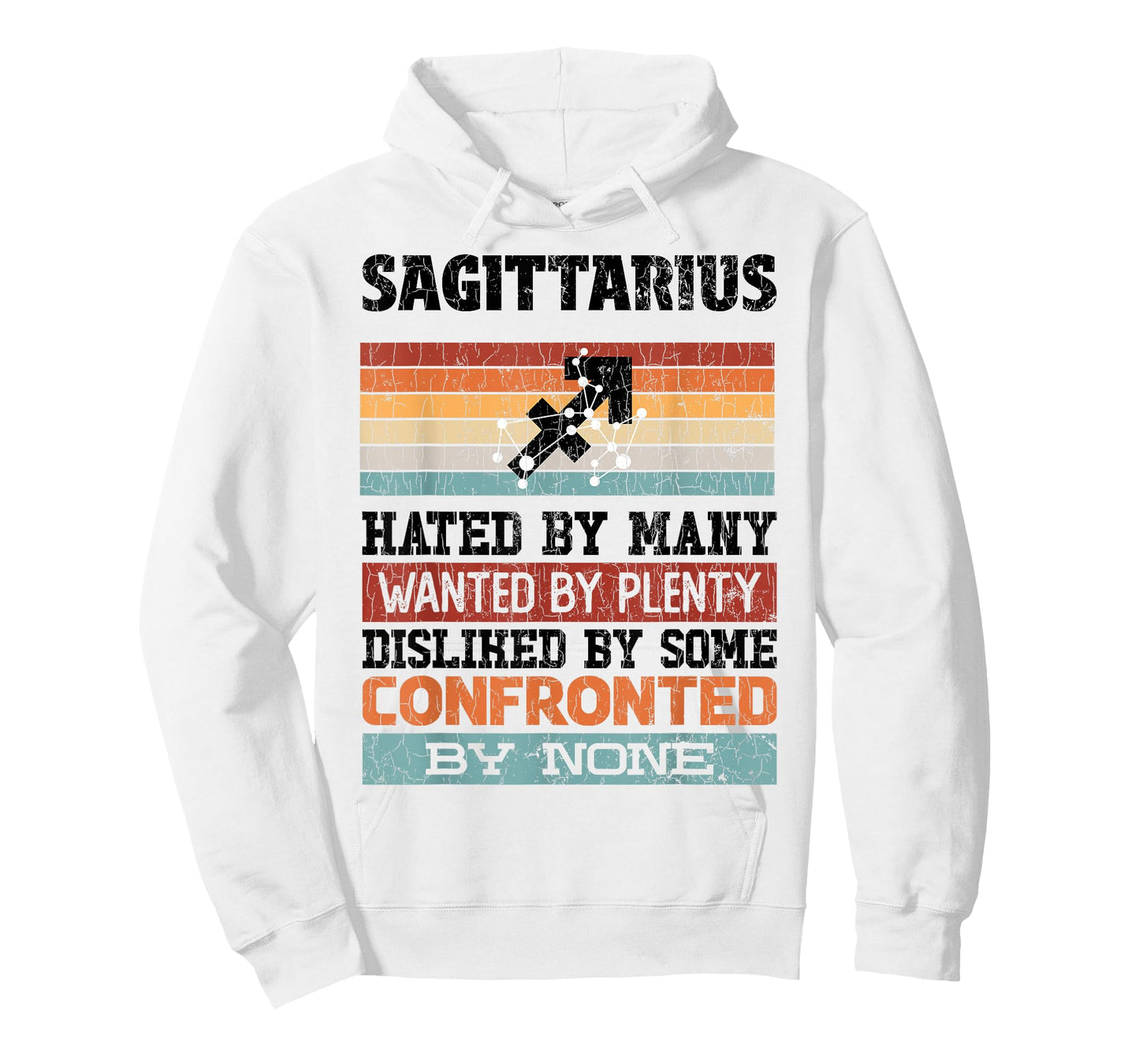 Zodiac Sign Funny Sagittarius Hated By Many Graphic T-Shirt