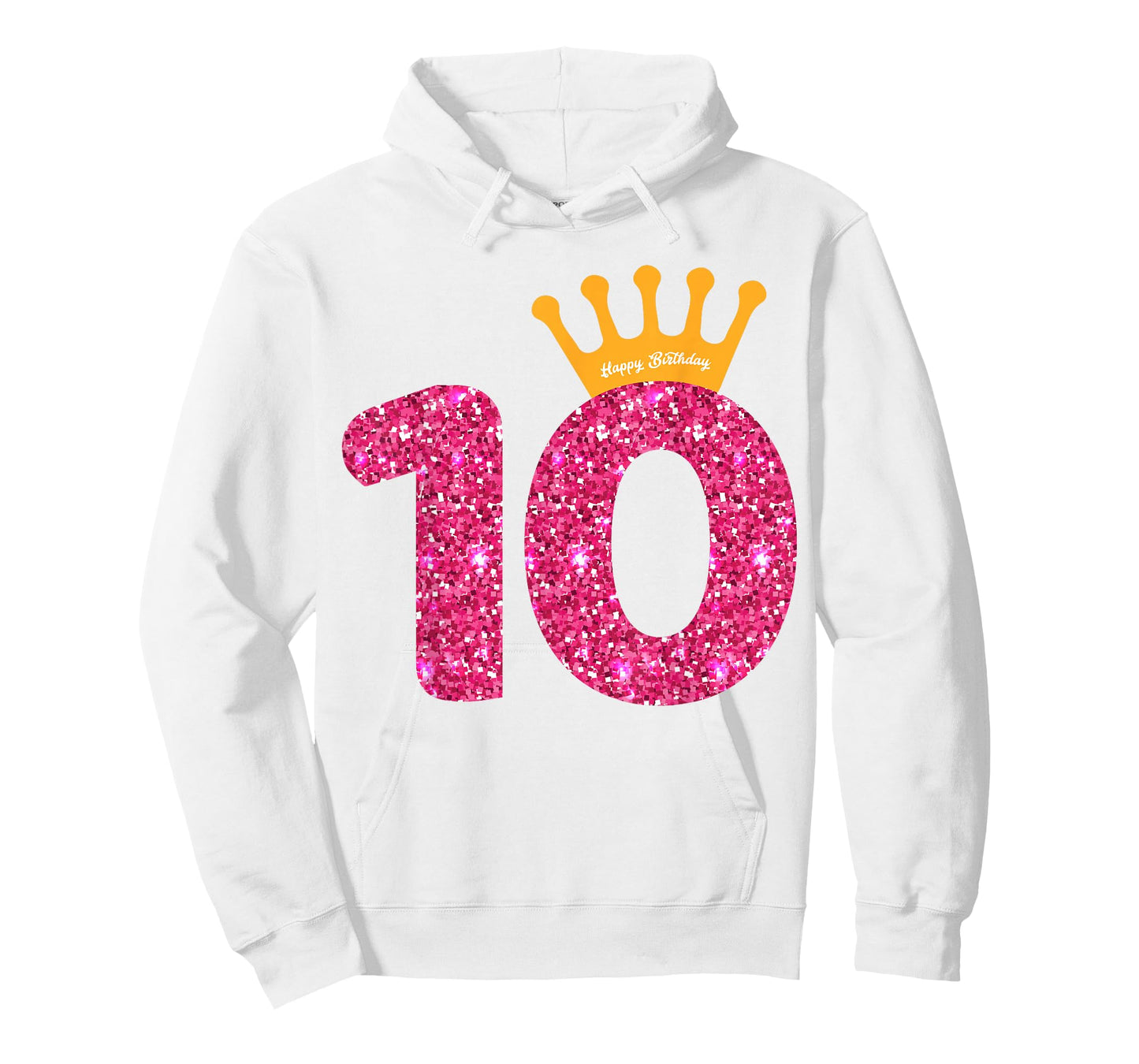 Happy Birthday Girls 10th Party 10 Years Old Bday T-Shirt