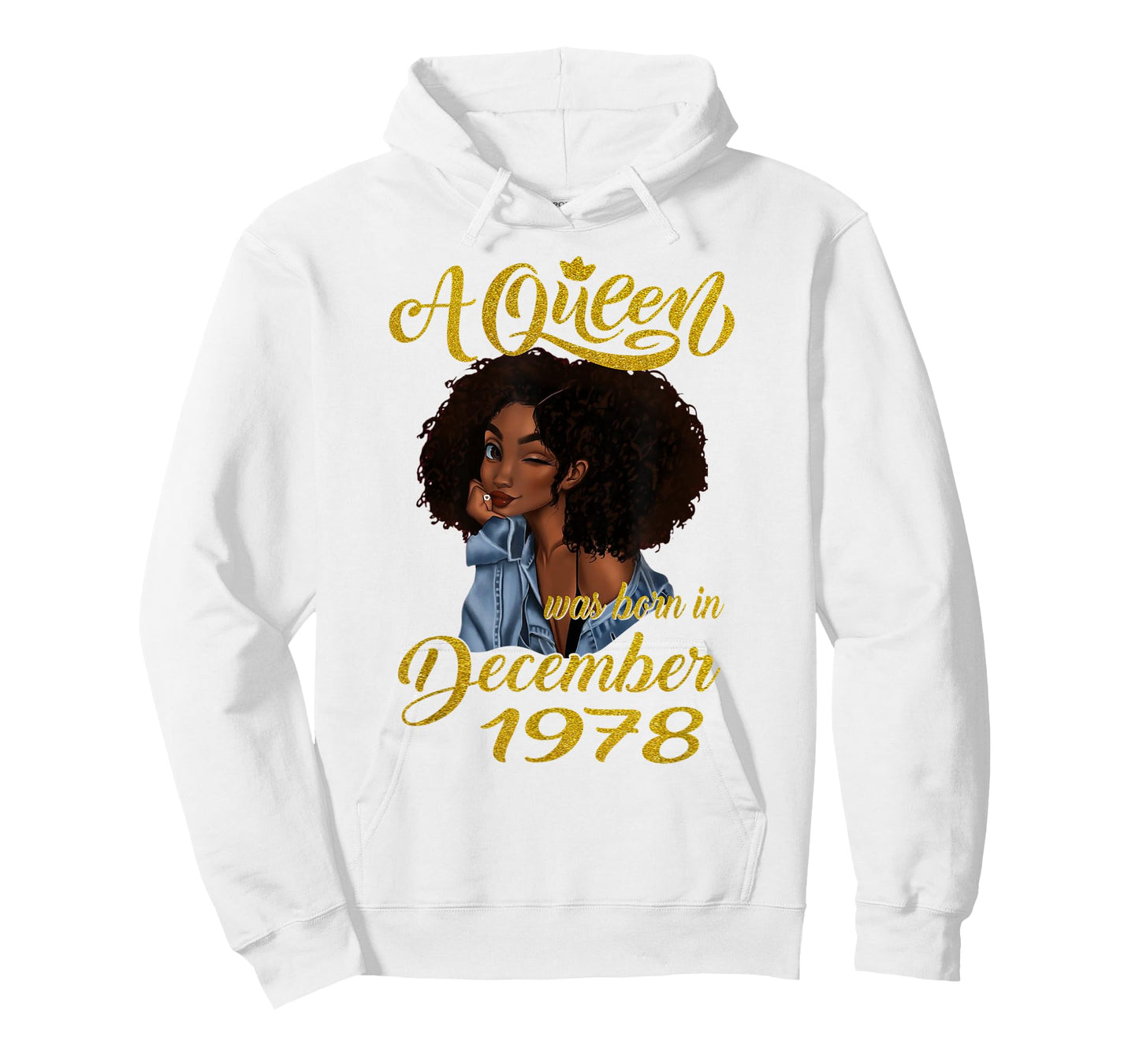 A Queen Was Born in December 1978 42nd Birthday Gift T-Shirt