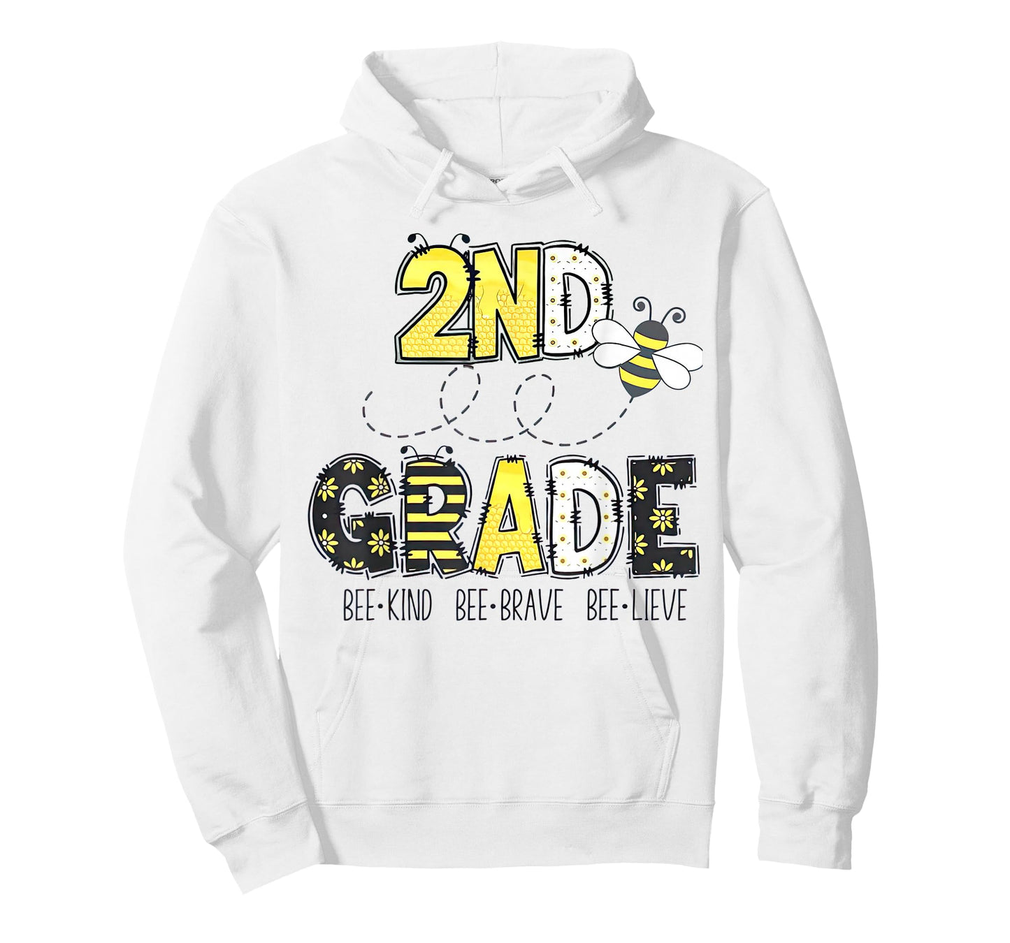 2nd Grade Bee Theme Back to School for Kids T-Shirt